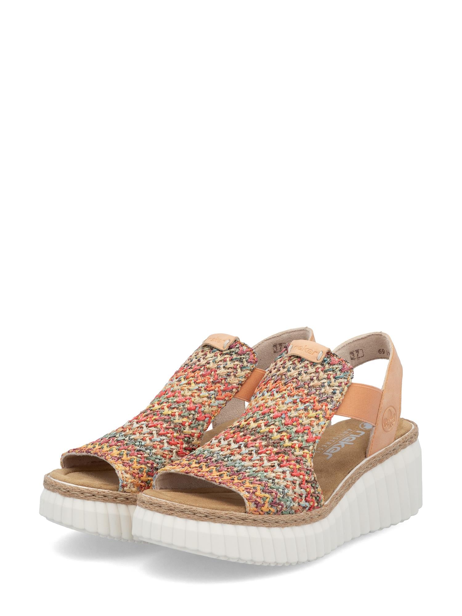 05455 Rieker Colour Sandal Apricot