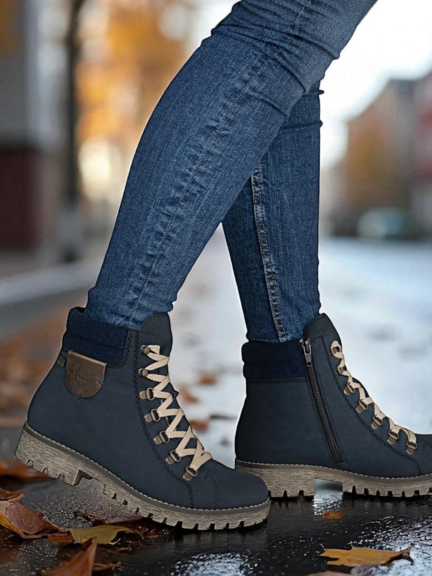 04446 Rieker Denali Wool Tex-membran Boots