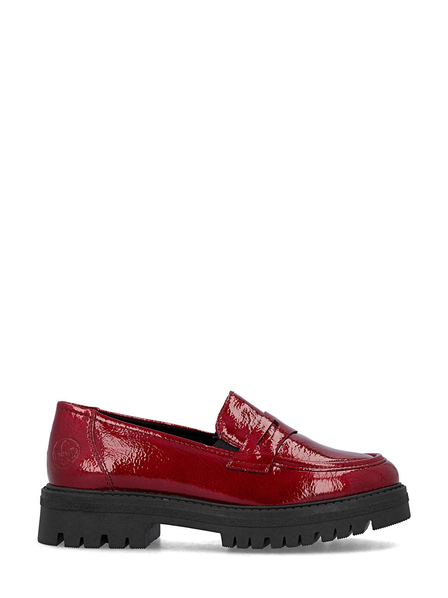 03916 Rieker Melani Red Loafer