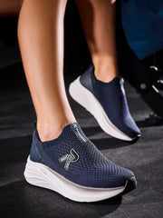 Rieker 05480 FoamTech Slip-On Sneaker Navy