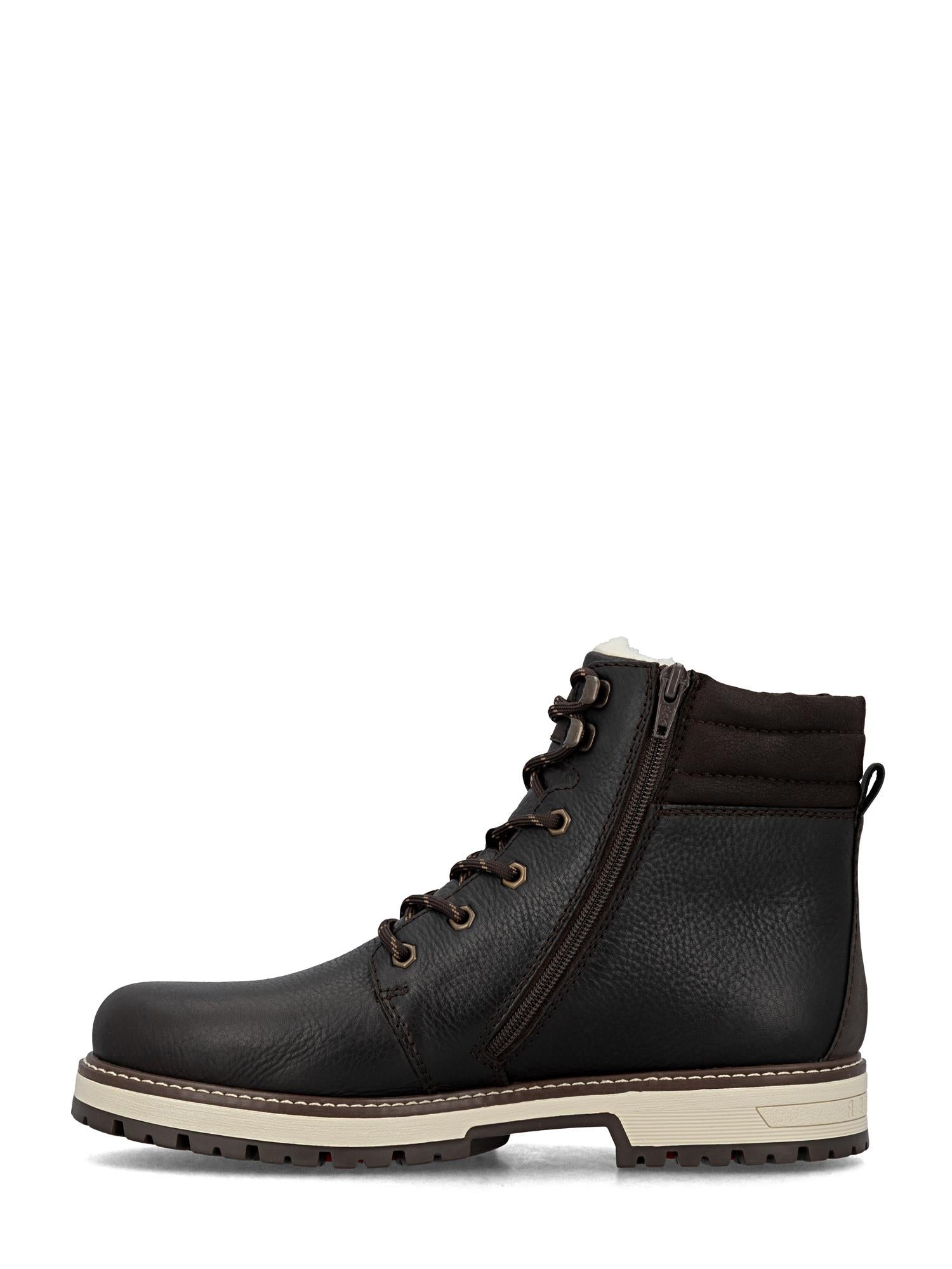 Rieker 04843 Ullfôret boots med vendbare brodder