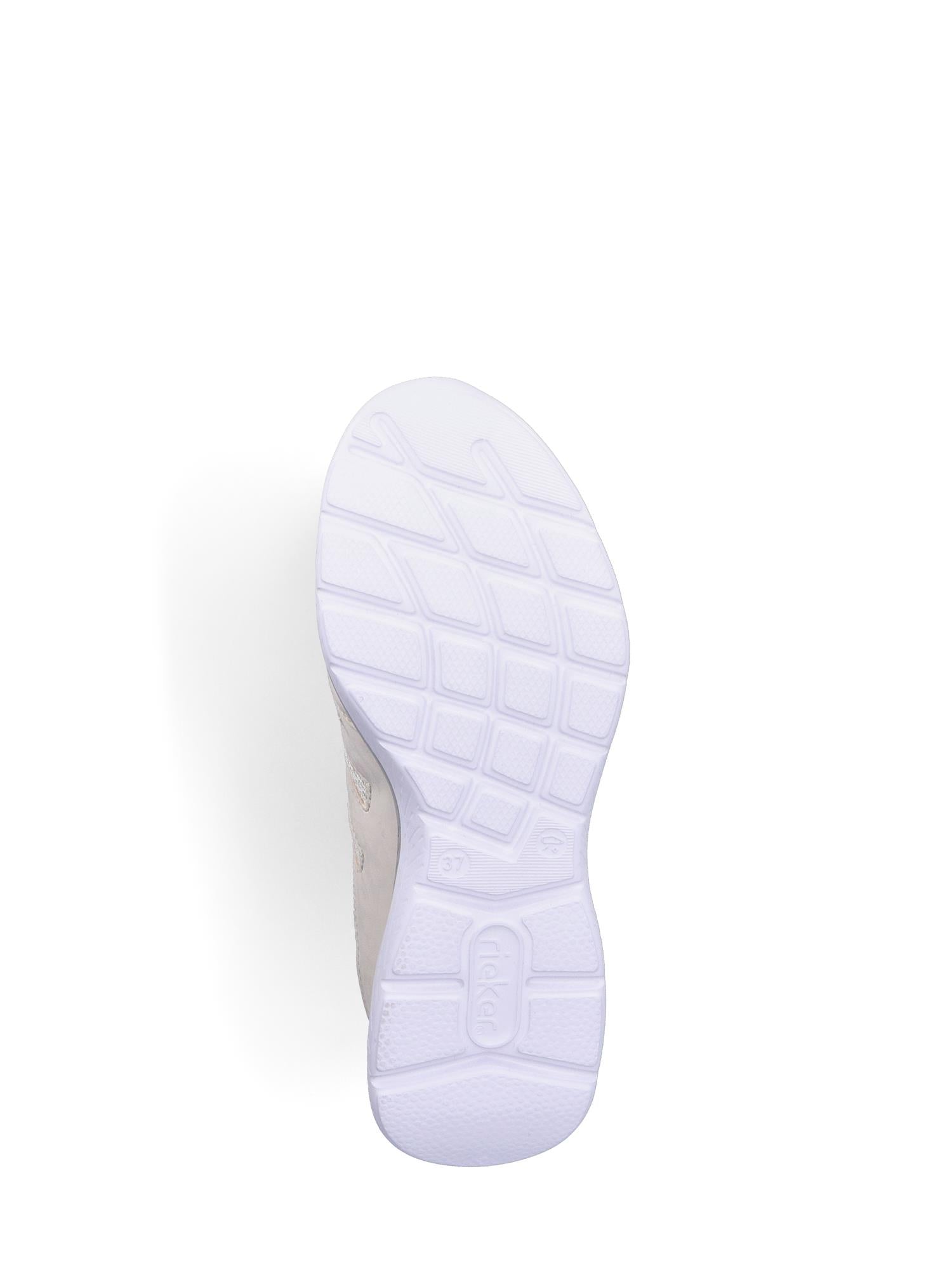 Rieker 03242 Leopard Slip-in Beige
