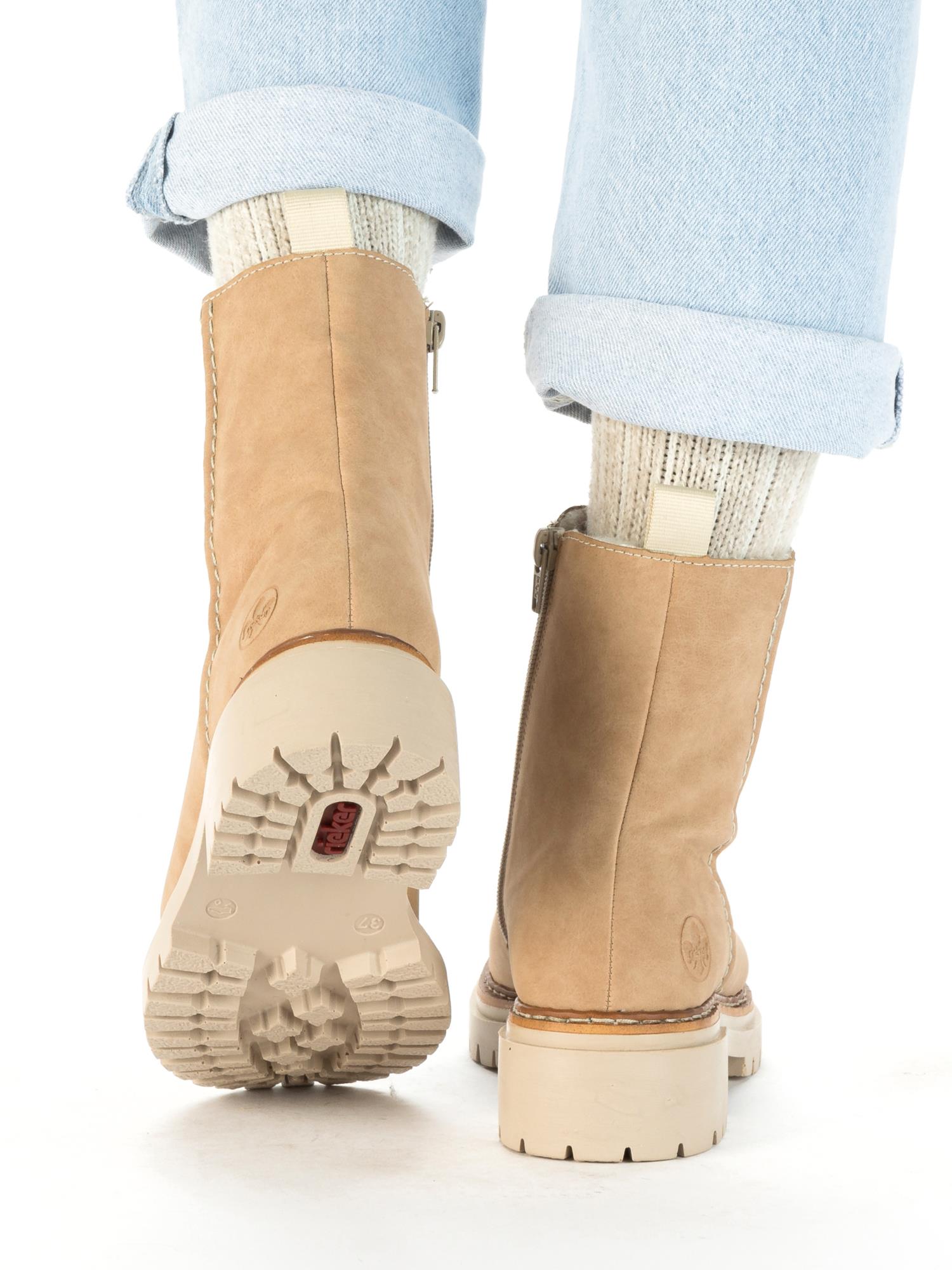 04302 Rieker Lencia Varmfôret Snørestøvlett