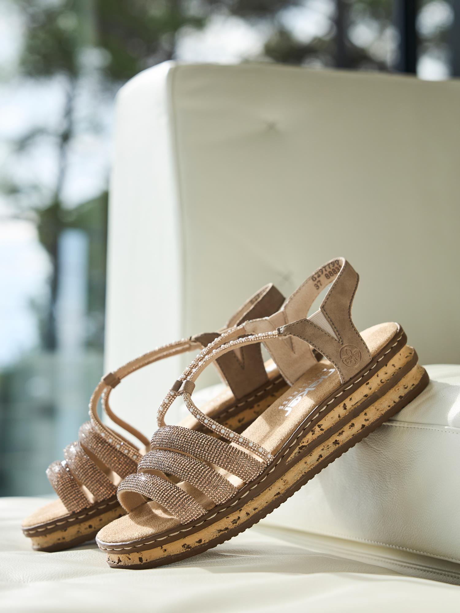 Rieker 03615 Aurelia Sparkle Sandal