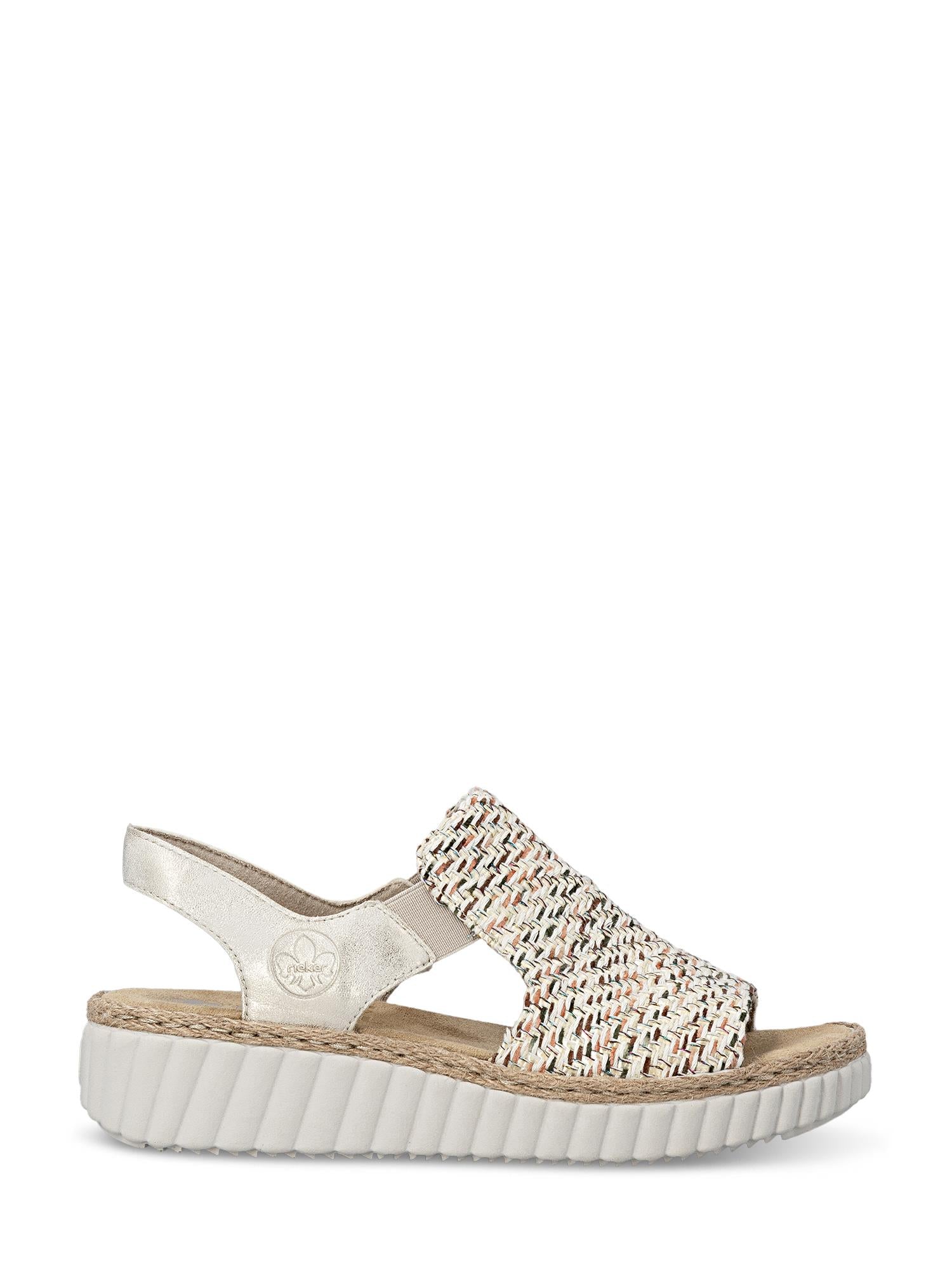 Rieker 03728 Solena Sandal Beige