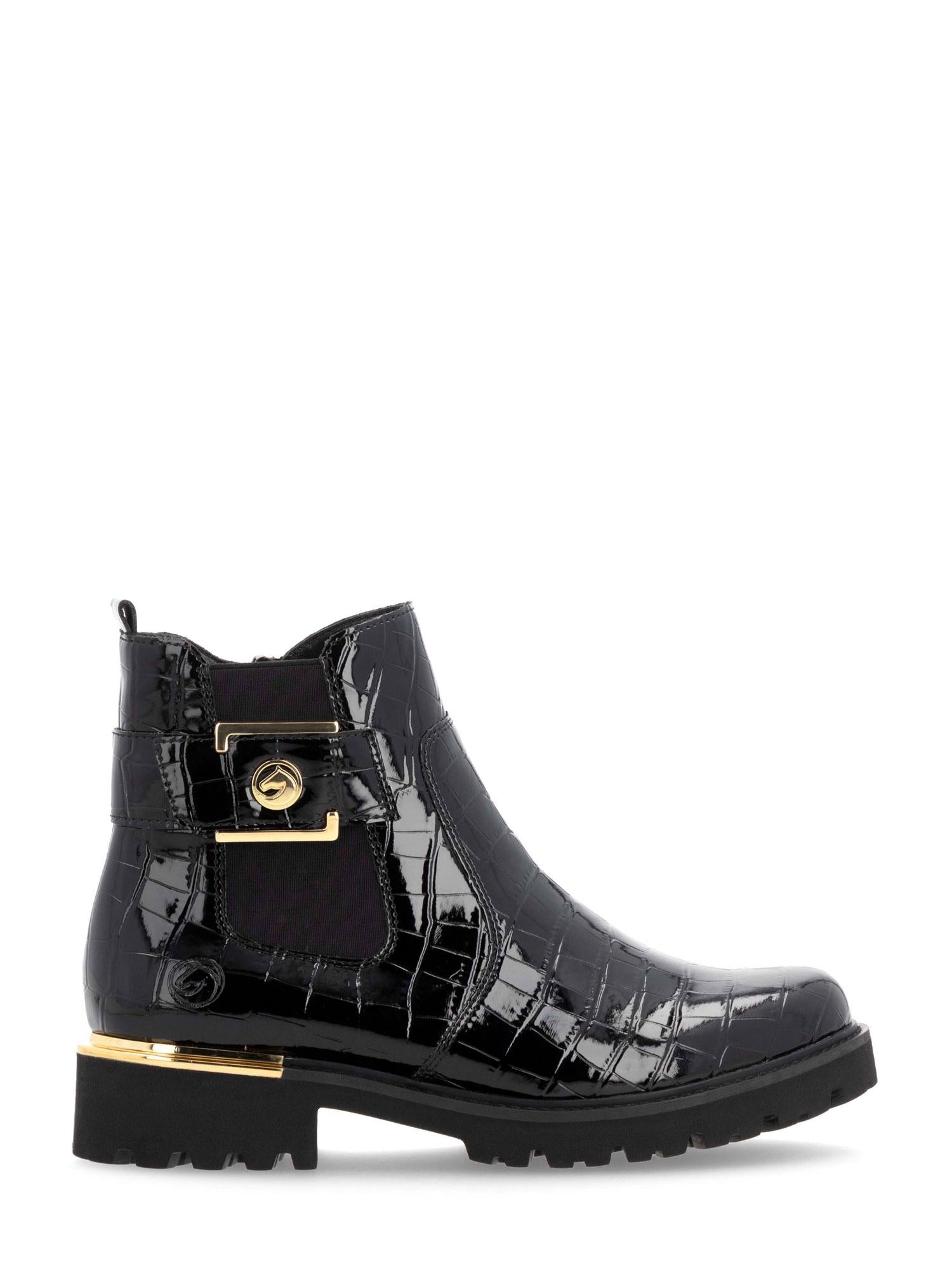 05024 Remonte Gold Croc Boot