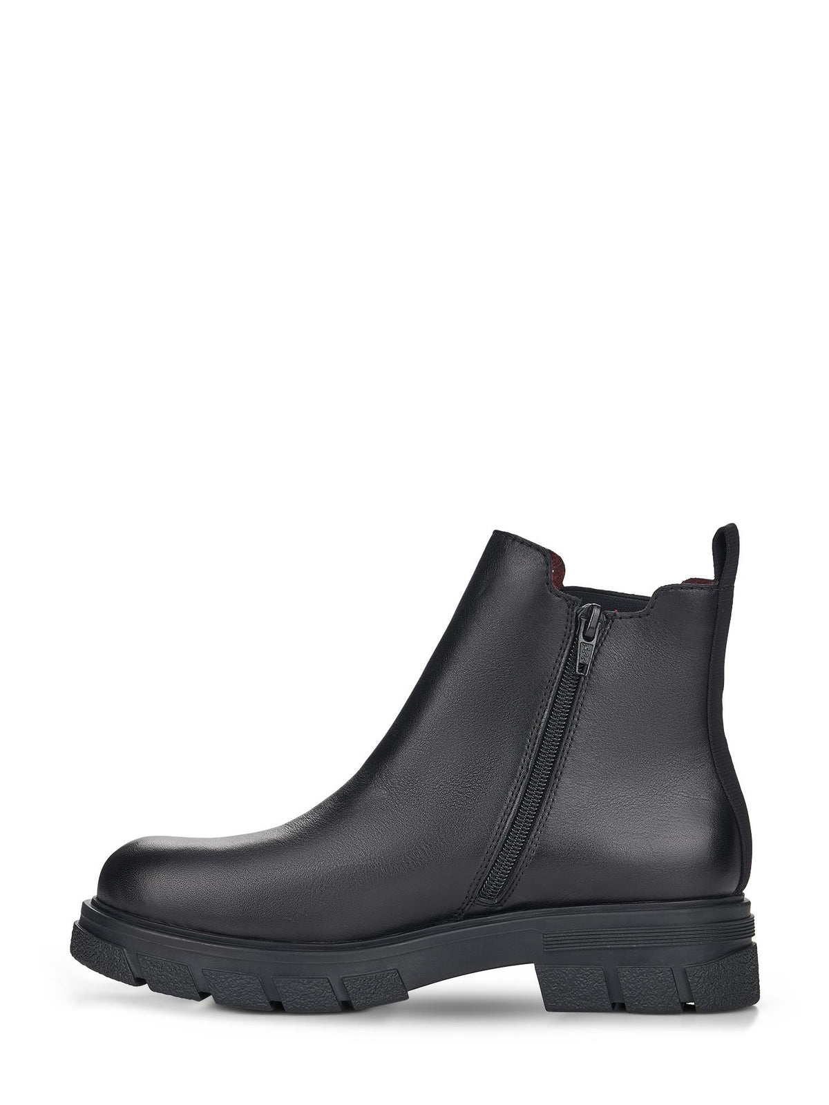 Rieker 04852 Levina Leather Chelsea Fleecefôret