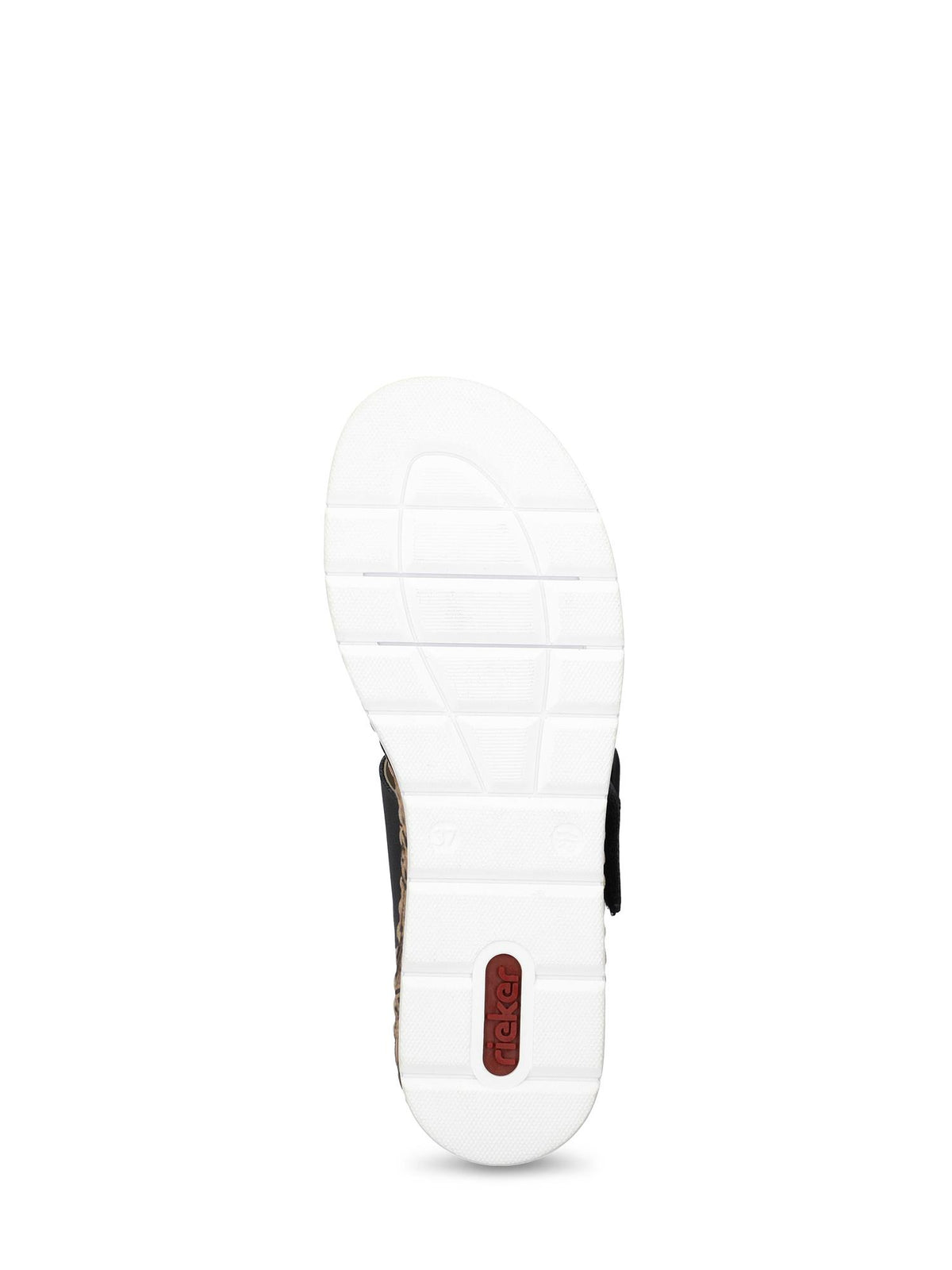 Rieker 07519 Tropic Black Sandal