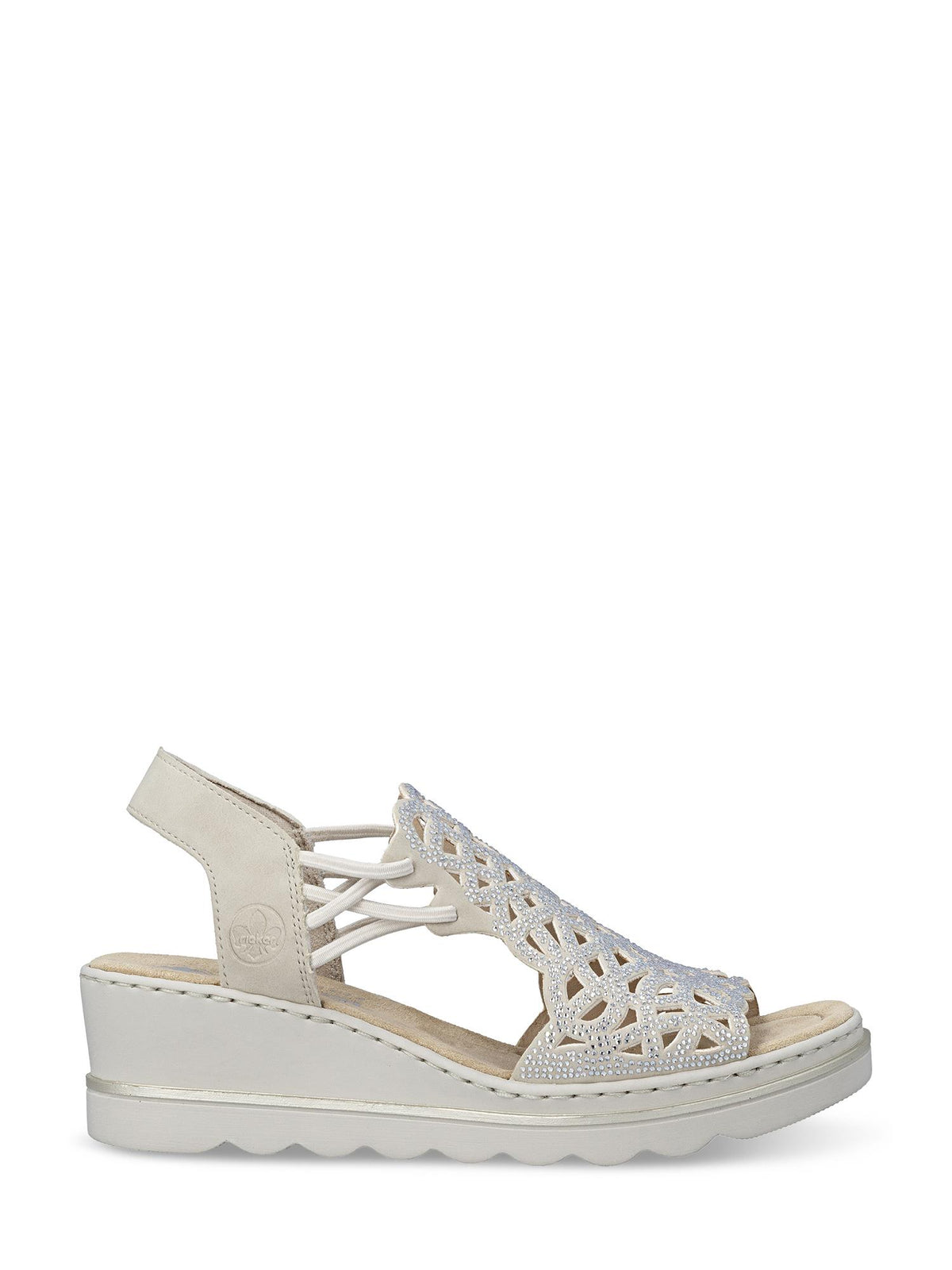 Rieker 03690 Sorella Sandal Beige