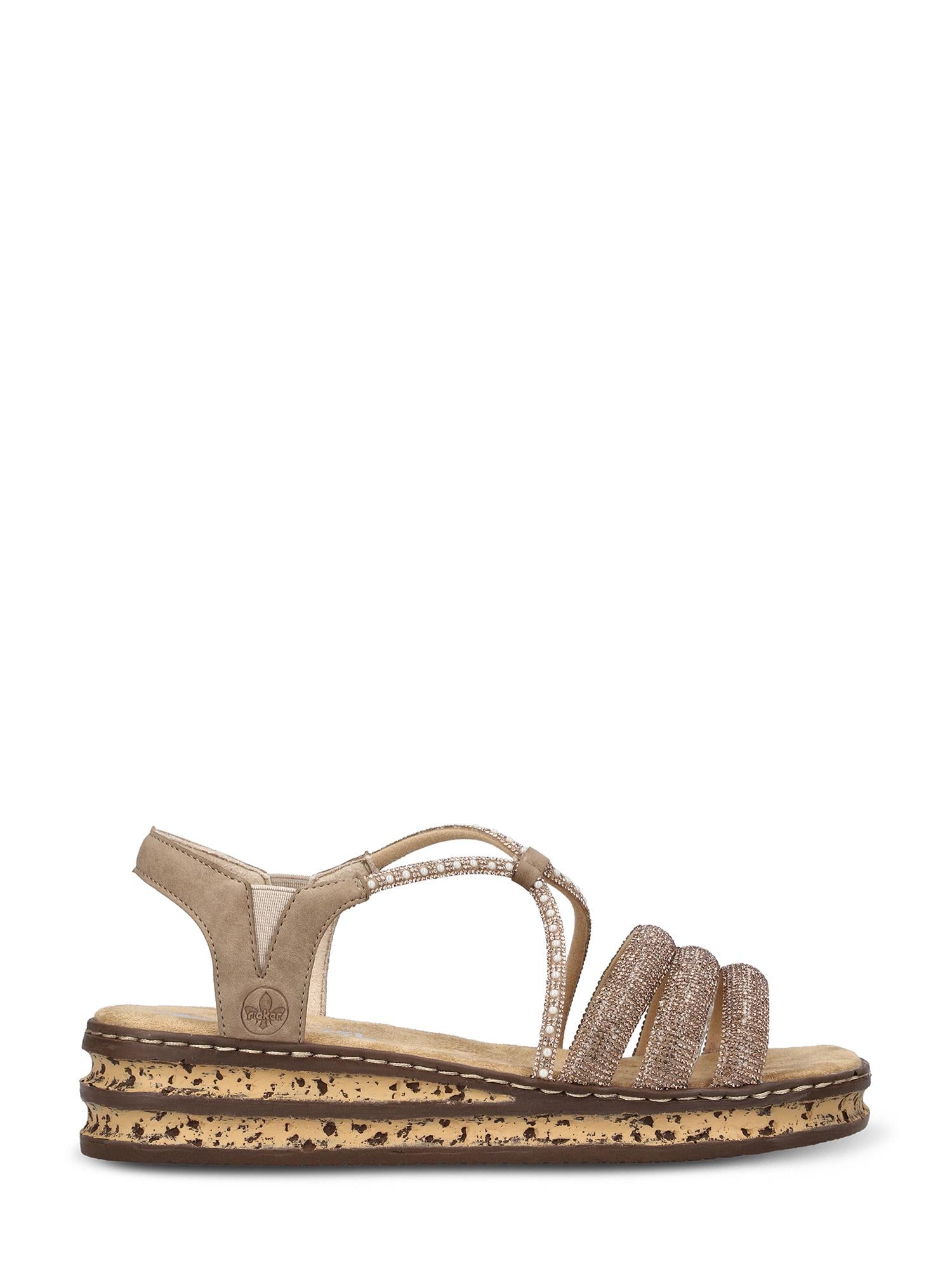 Rieker 03615 Aurelia Sparkle Sandal