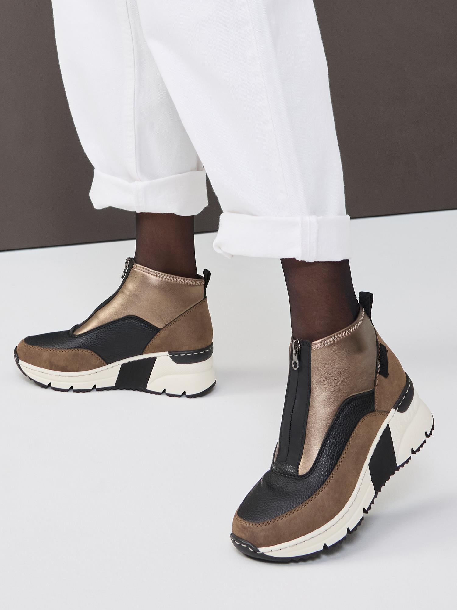 04929 Rieker Siana High-Top Brun