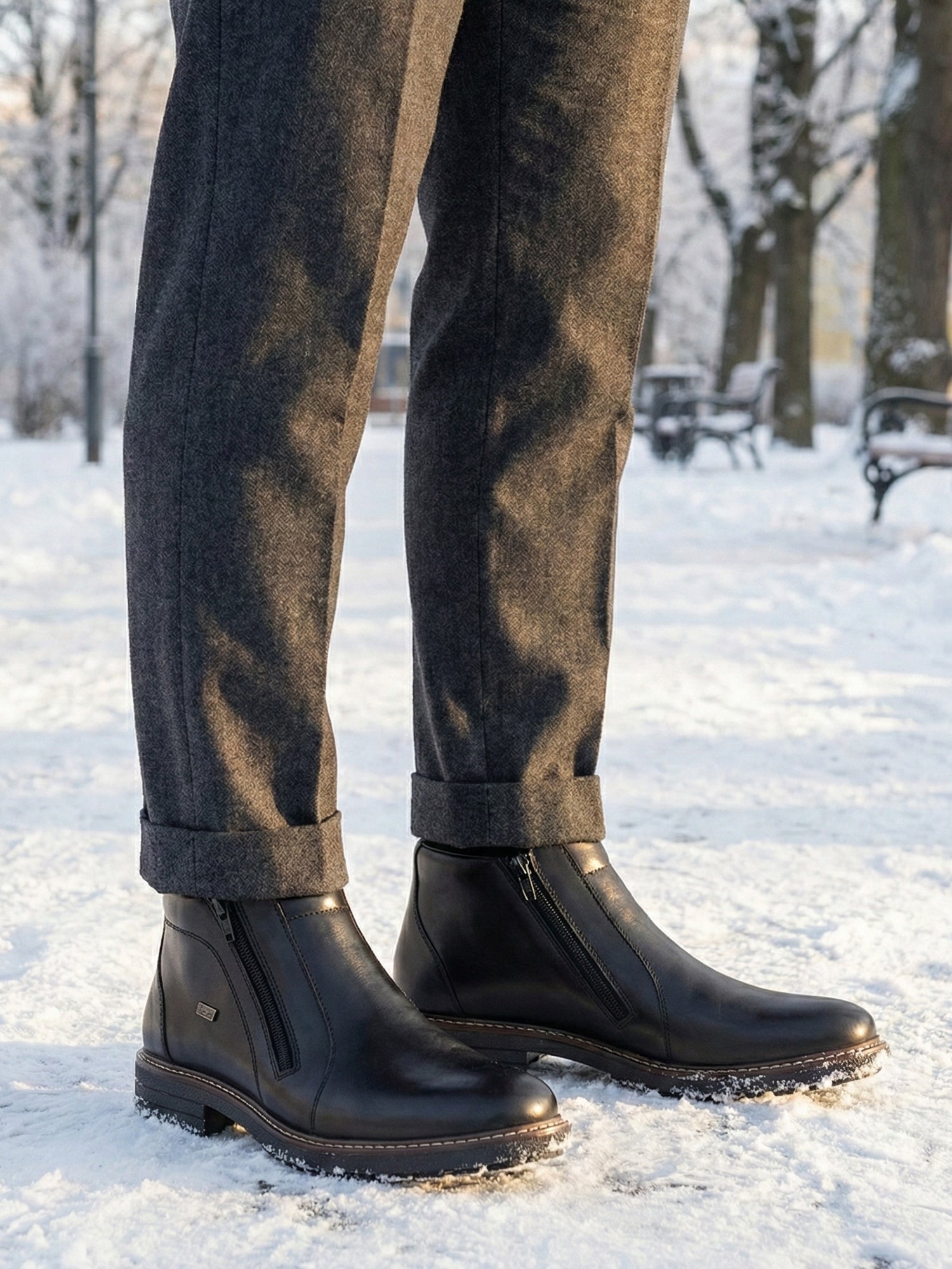 04369 Rieker Classic Vanntett Ullfôret Boot