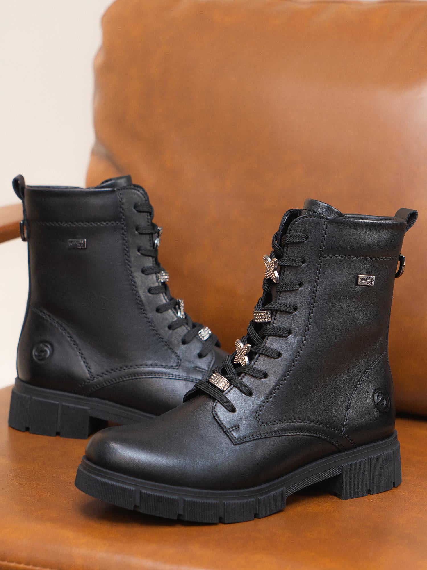 08119 Rieker Frostleaf Leather Boots