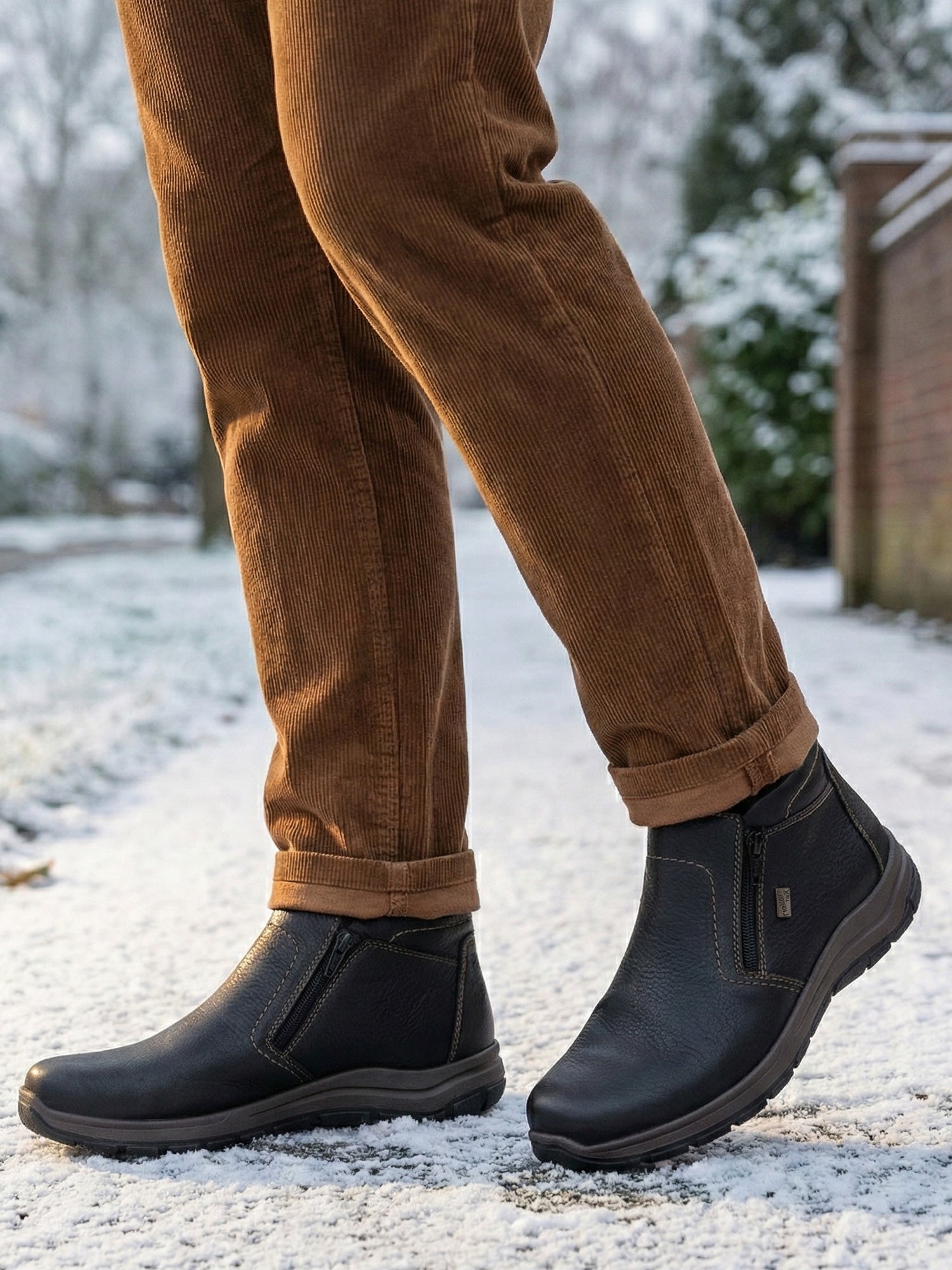 04805 Rieker Vintersko med ullfôr