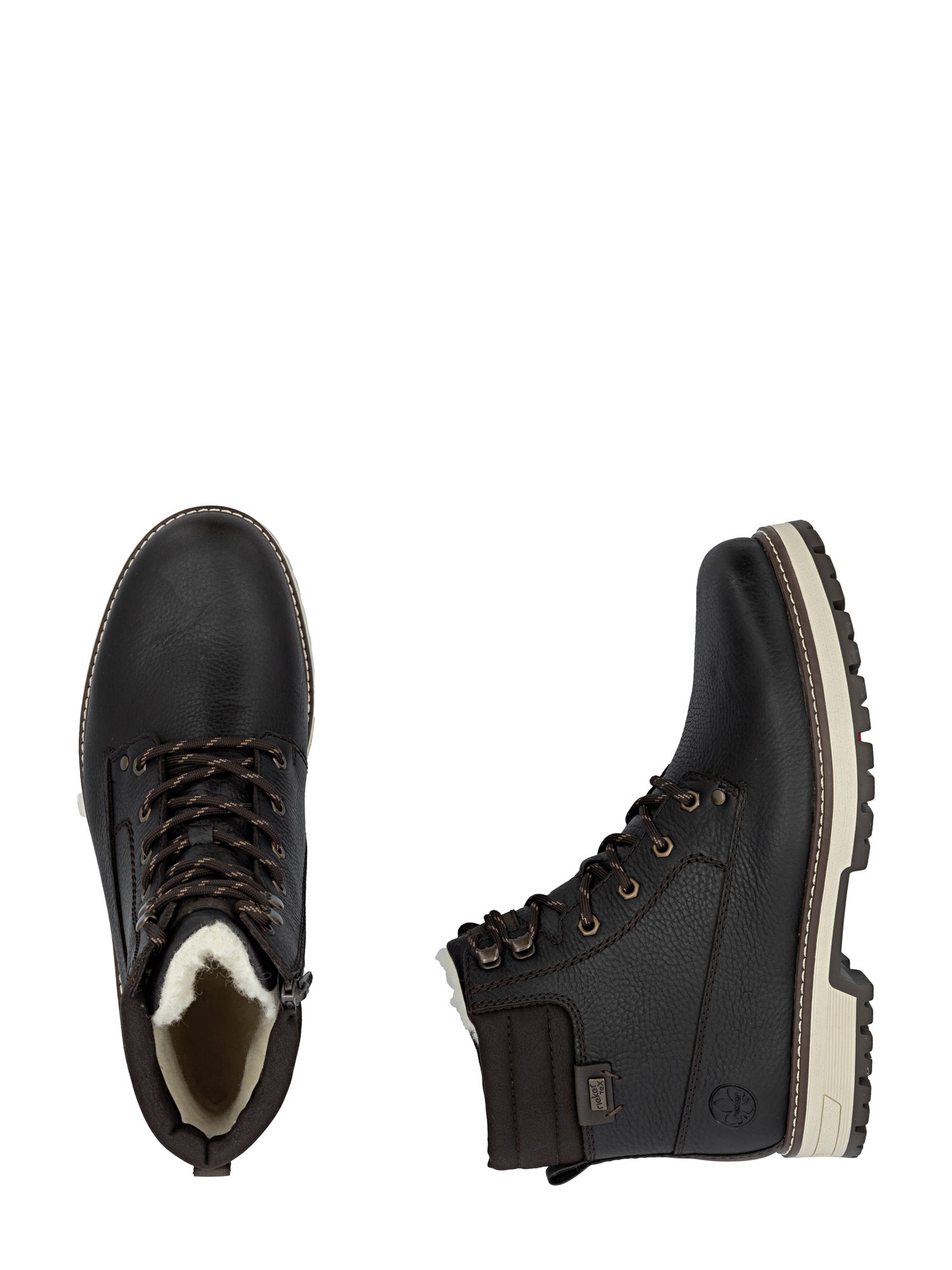 04843 Rieker Ullfôret boots med vendbare brodder