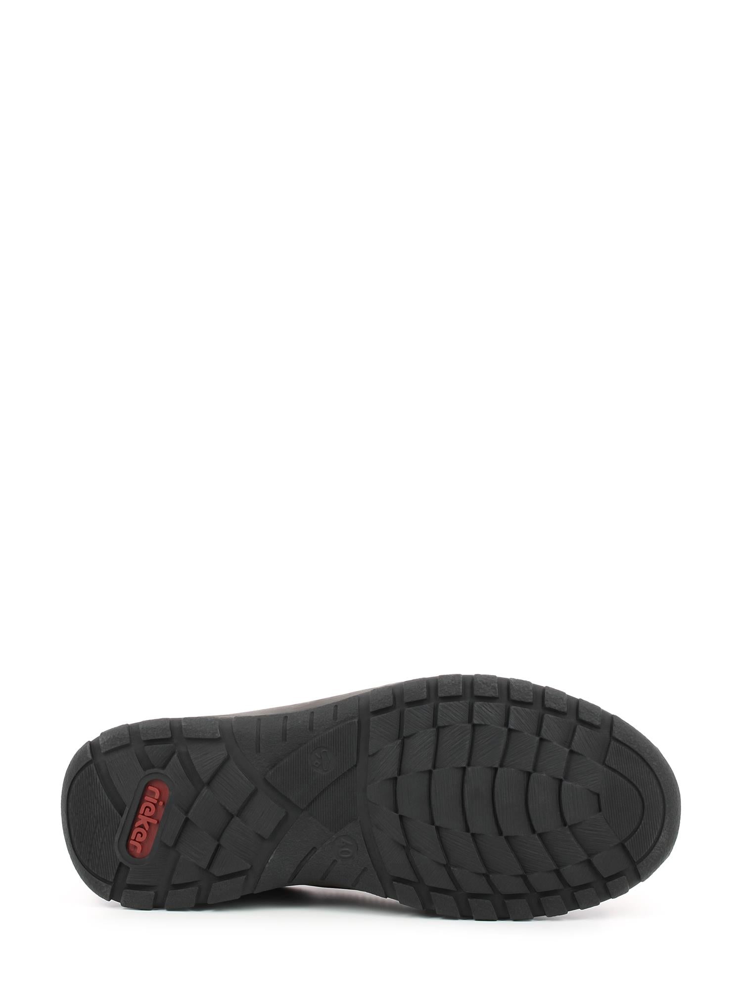 Rieker 02805 Maroon Slip-On Herresko