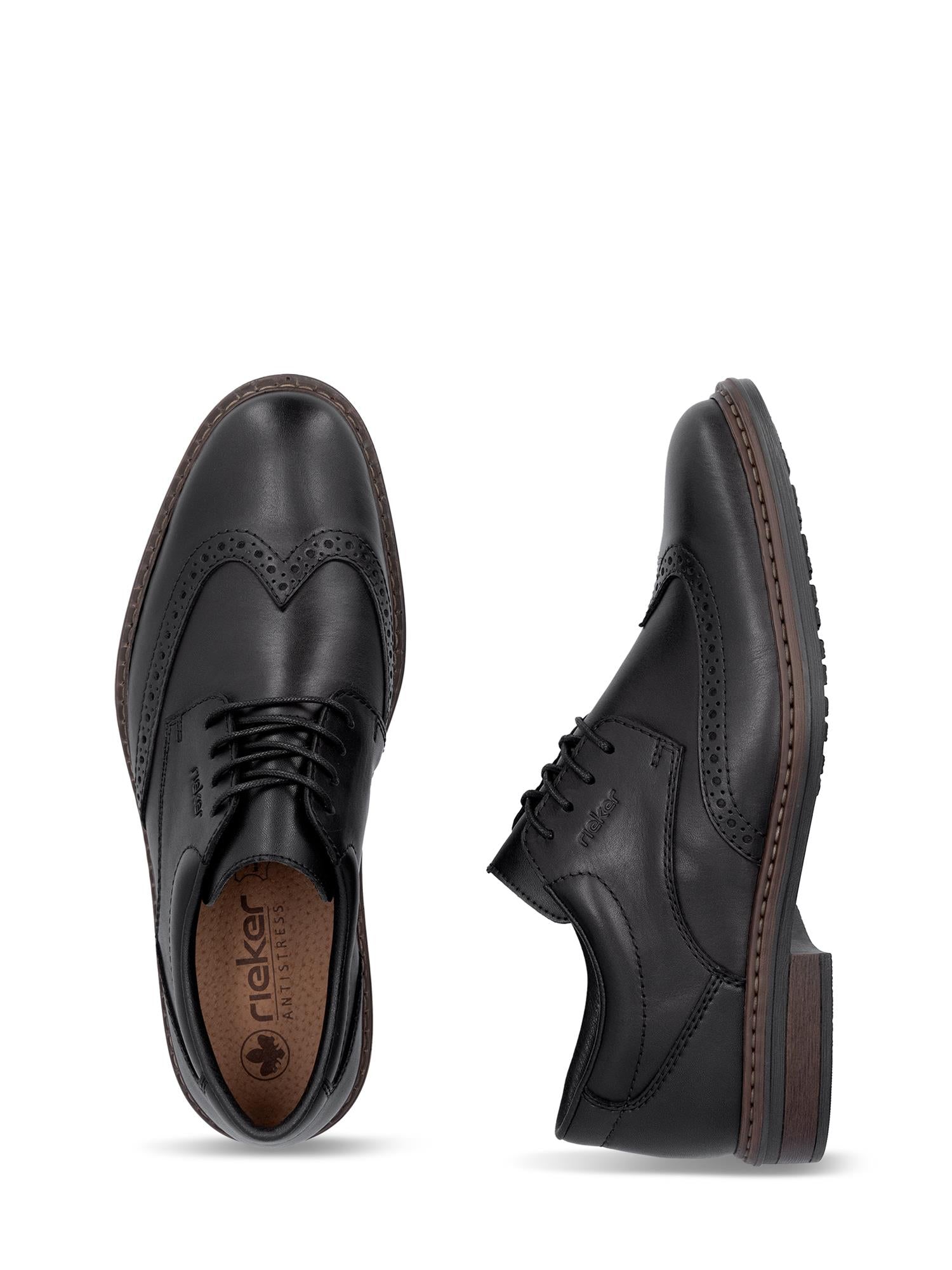 Rieker 04895 Dublin Leather Black Dressko