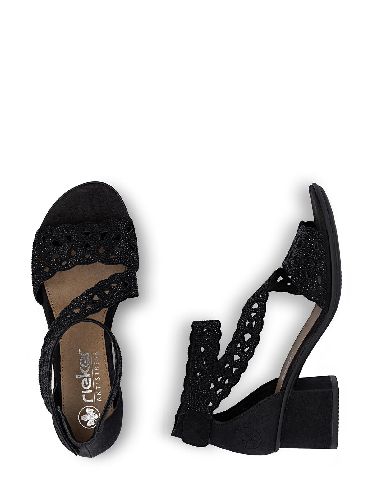 Rieker 03626 Estelle Block Sandal
