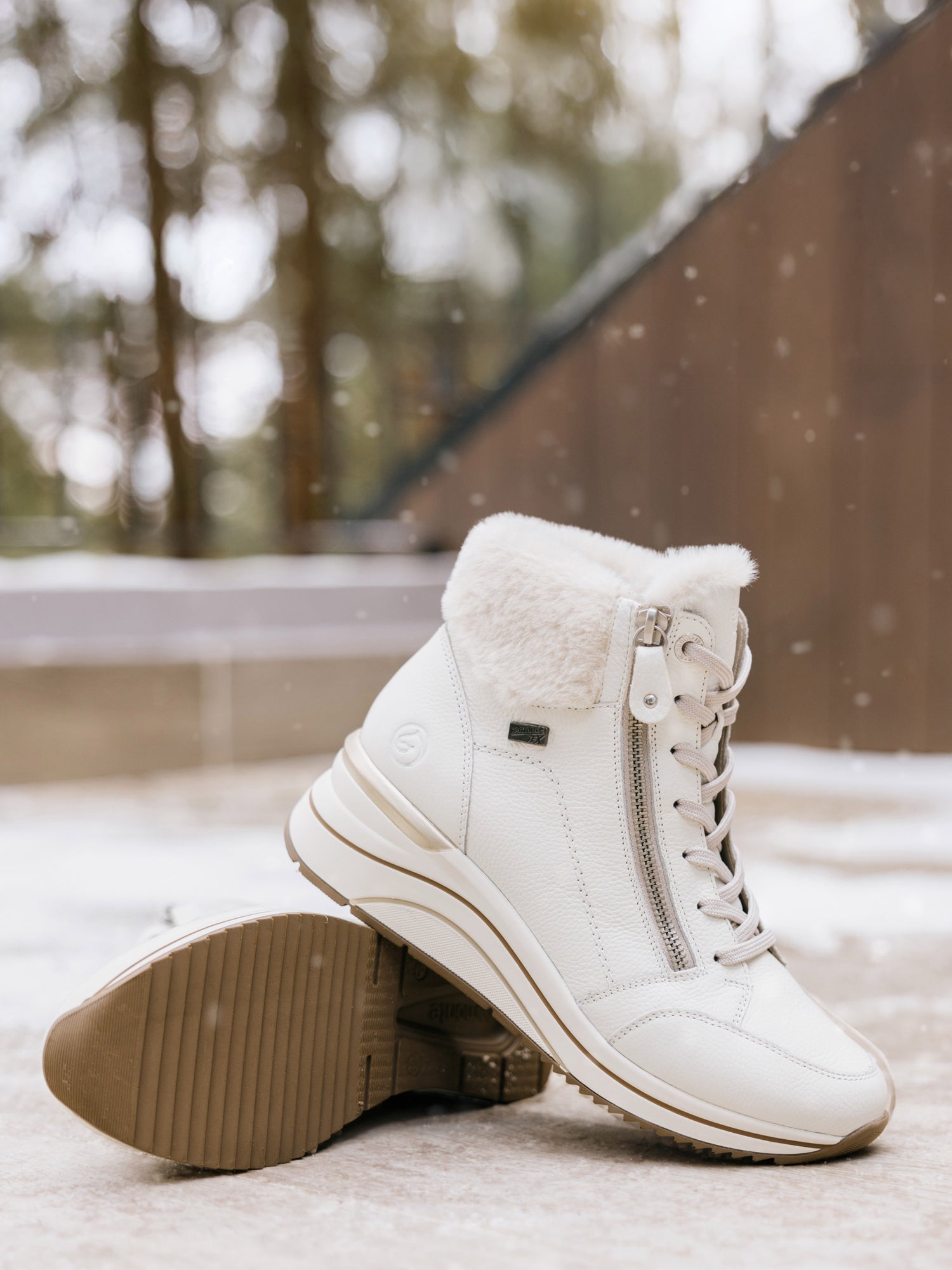 05003 Remonte Leather Sheep Wool Rieker-Tex