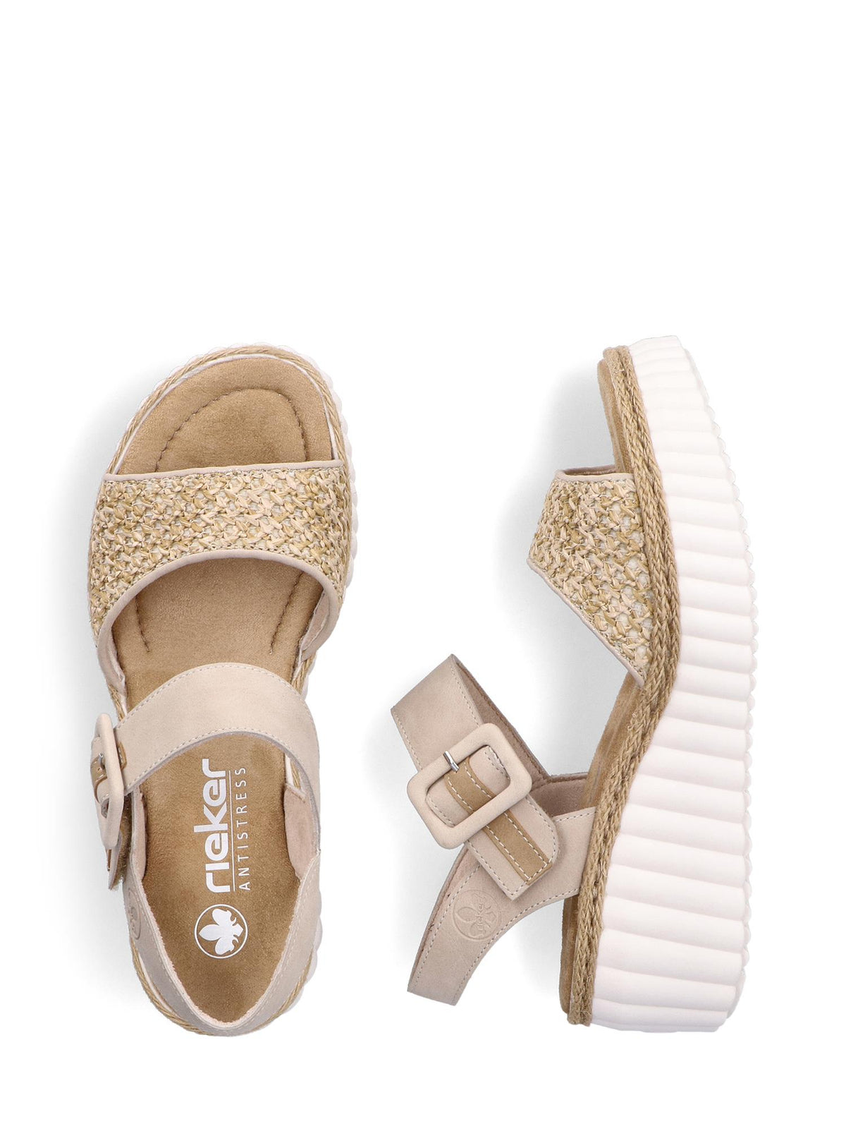 Rieker 03047 Celensa Sandal Beige
