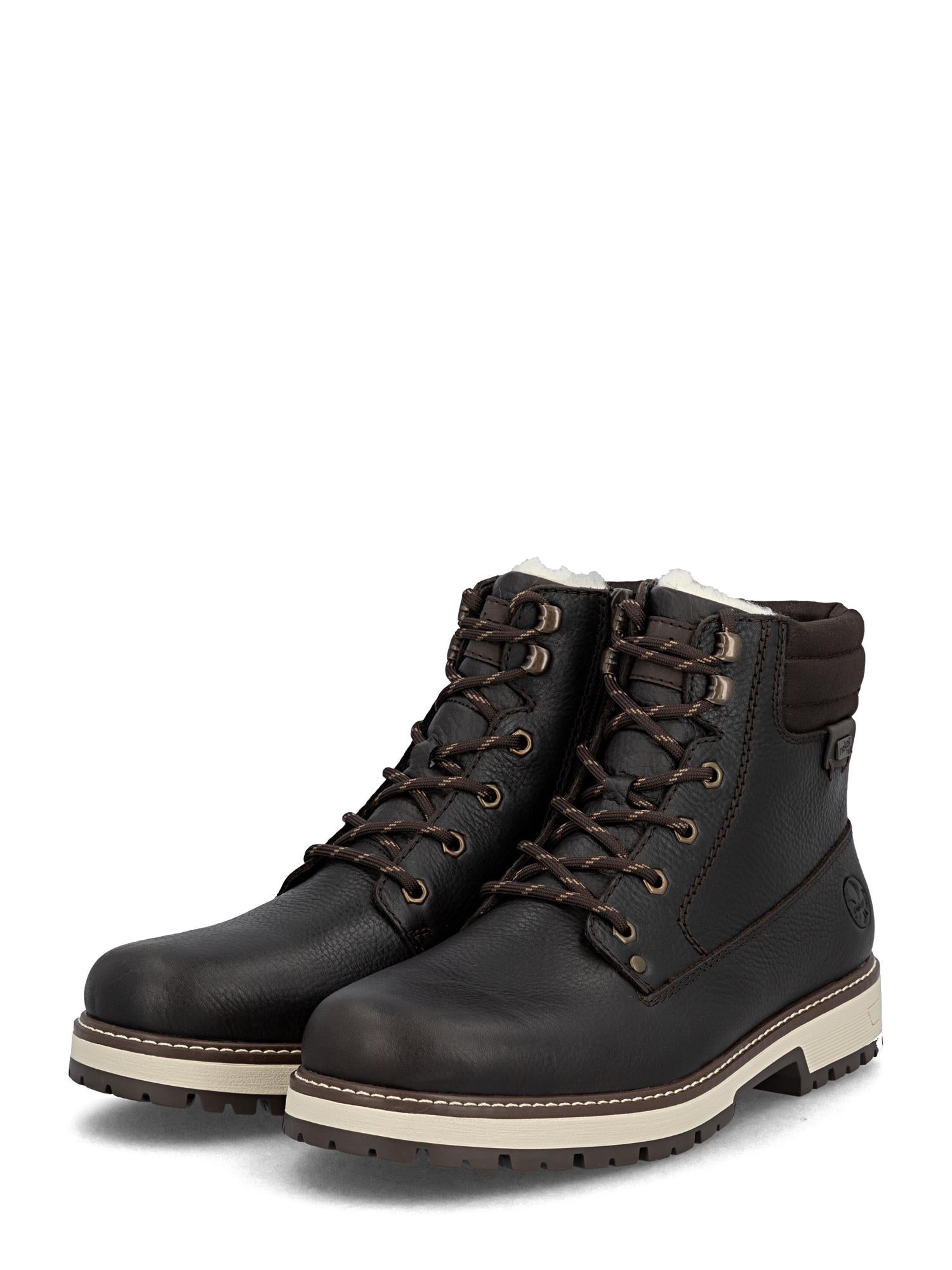 Rieker 04843 Ullfôret boots med vendbare brodder