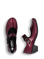 Rieker 04265 Marcellina Pumps Rød