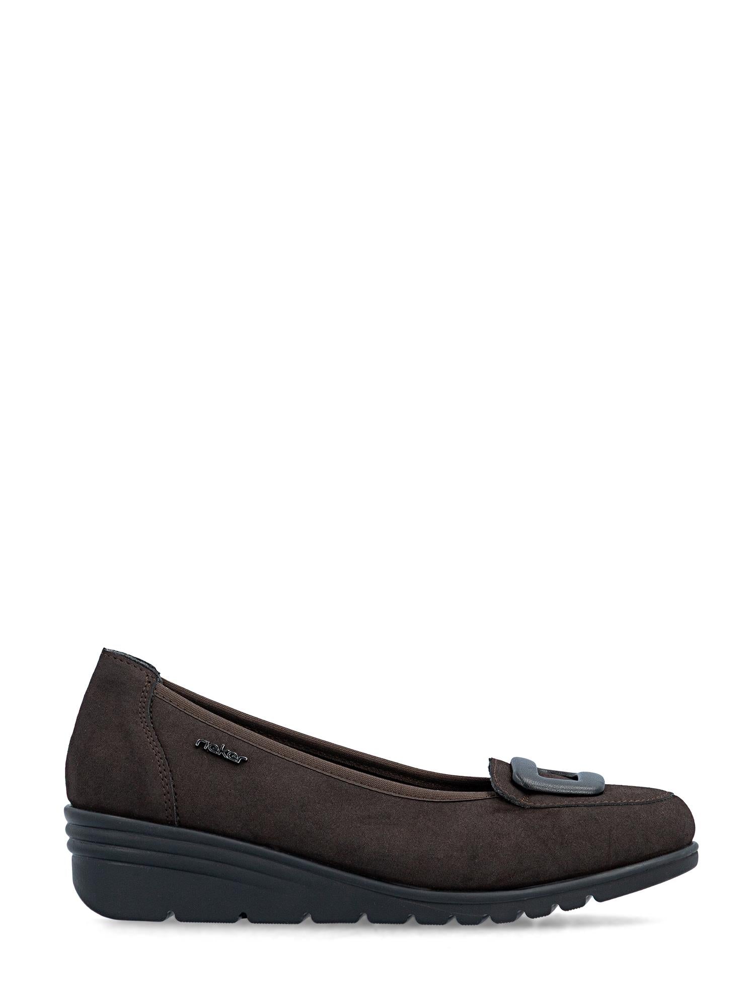 Rieker 02689 Bella Step Ballerina Brun