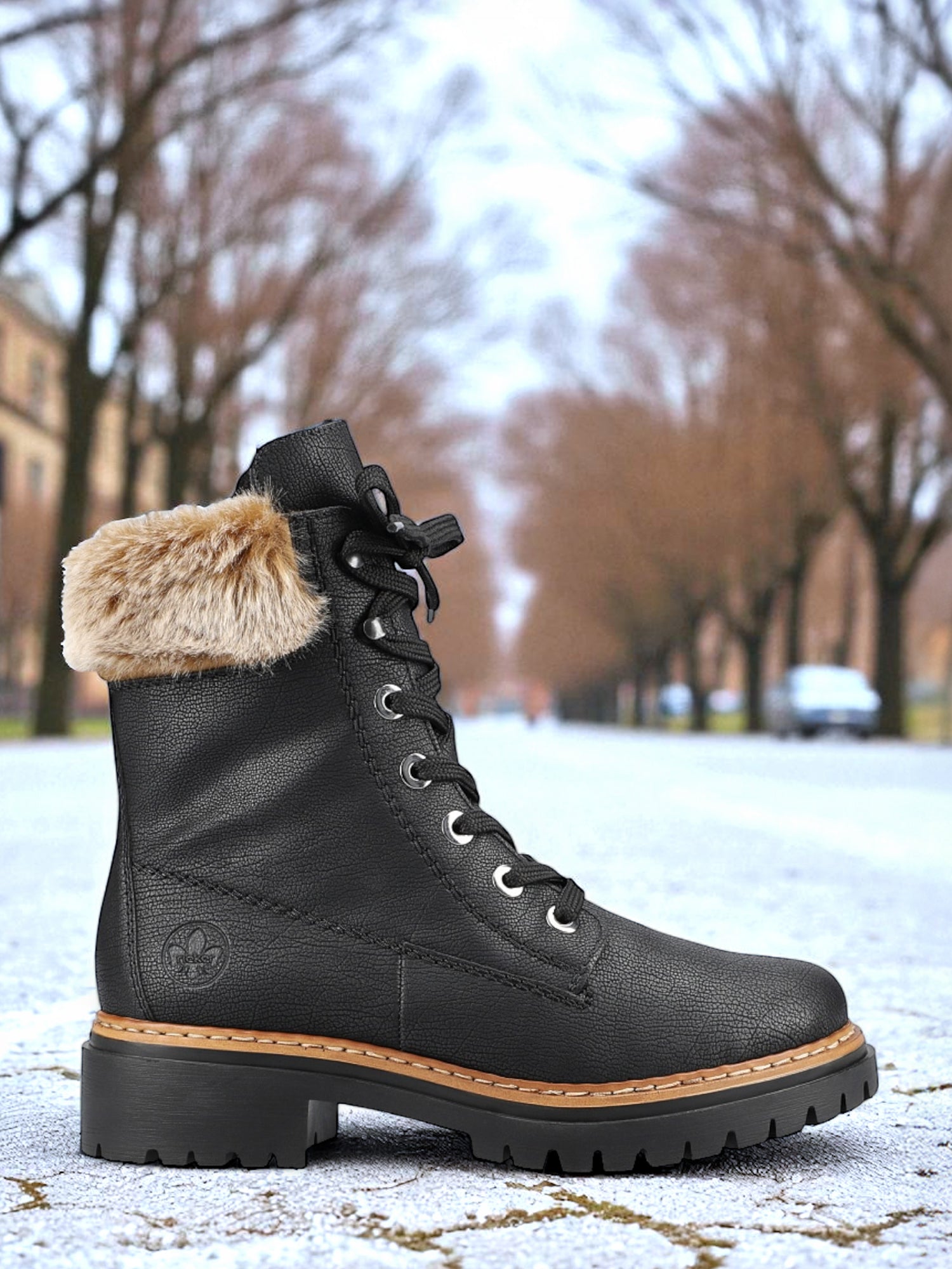 05377 Rieker Warm Fur Boot