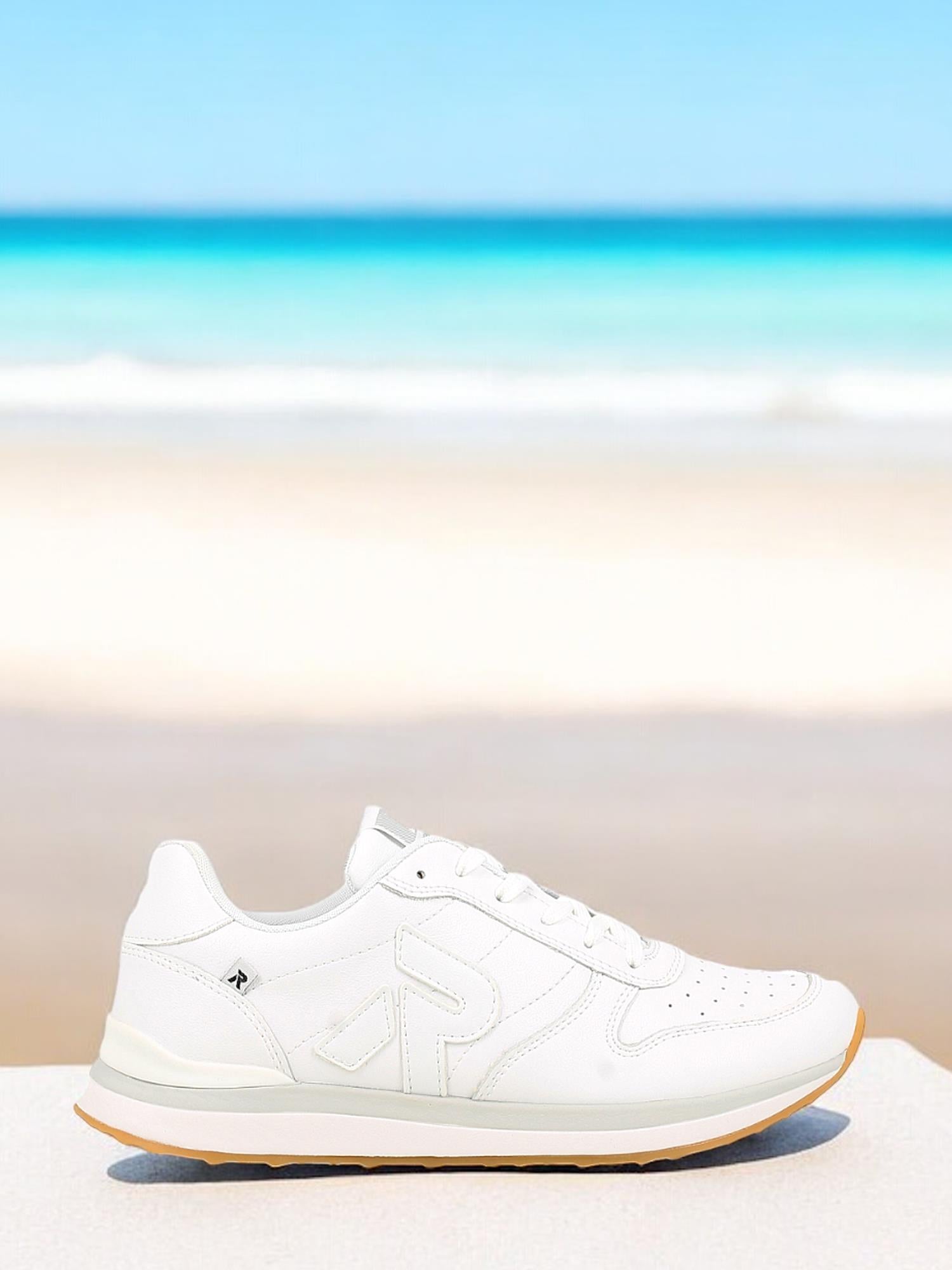 04032 Rieker-Evolution White Evo Sneaker