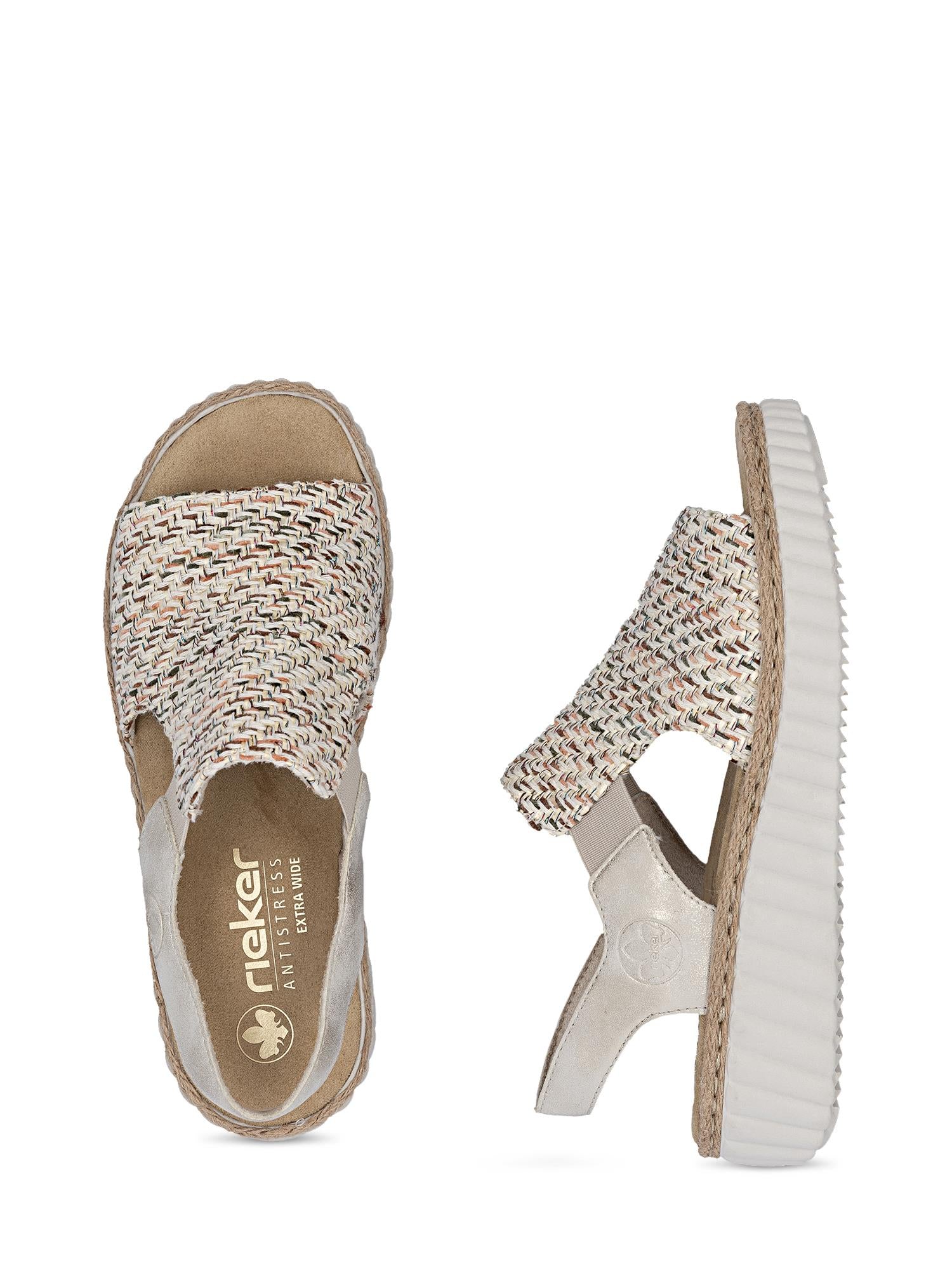 Rieker 03728 Solena Sandal Beige