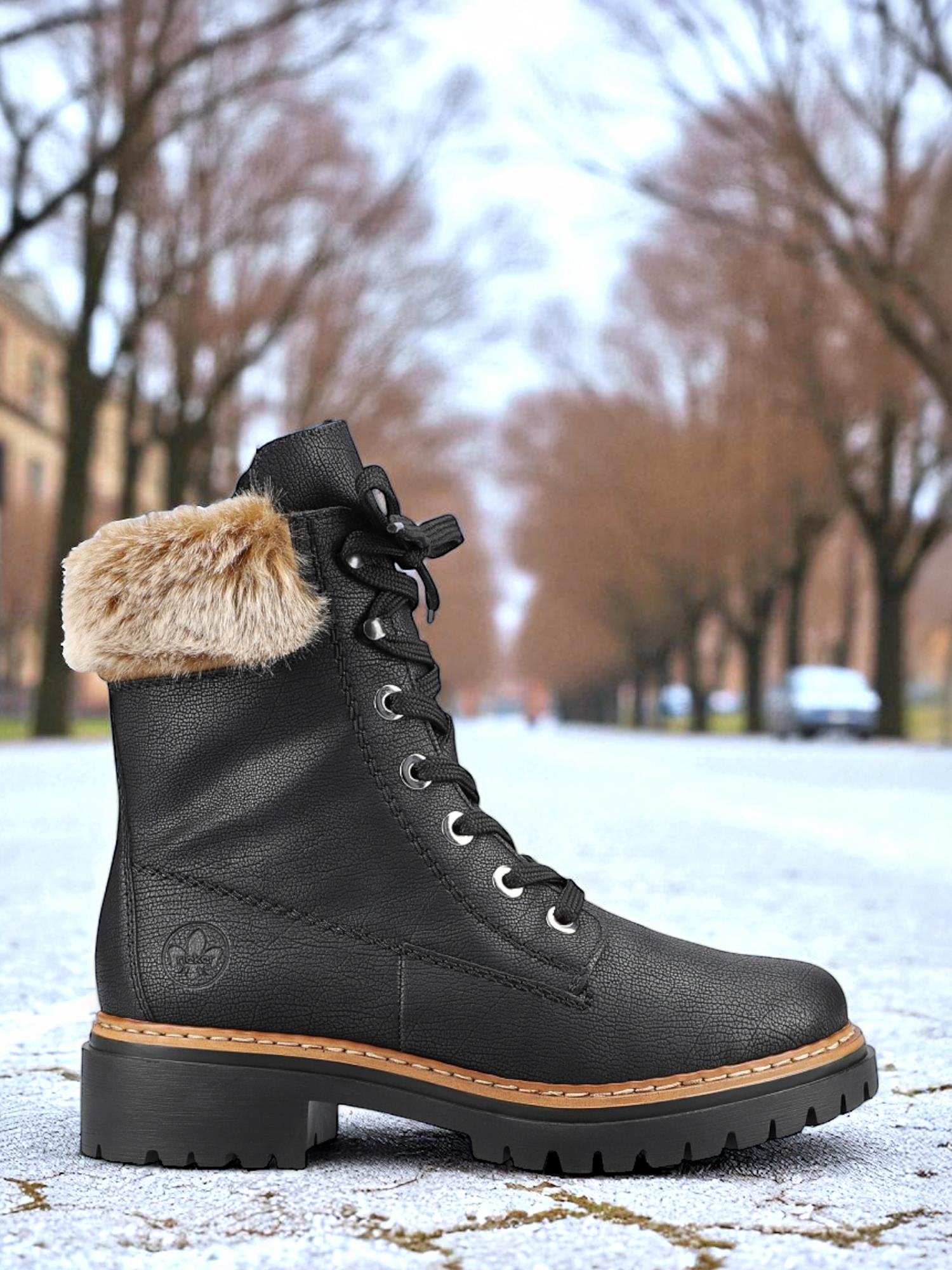 Rieker 05377 Warm Fur Boot
