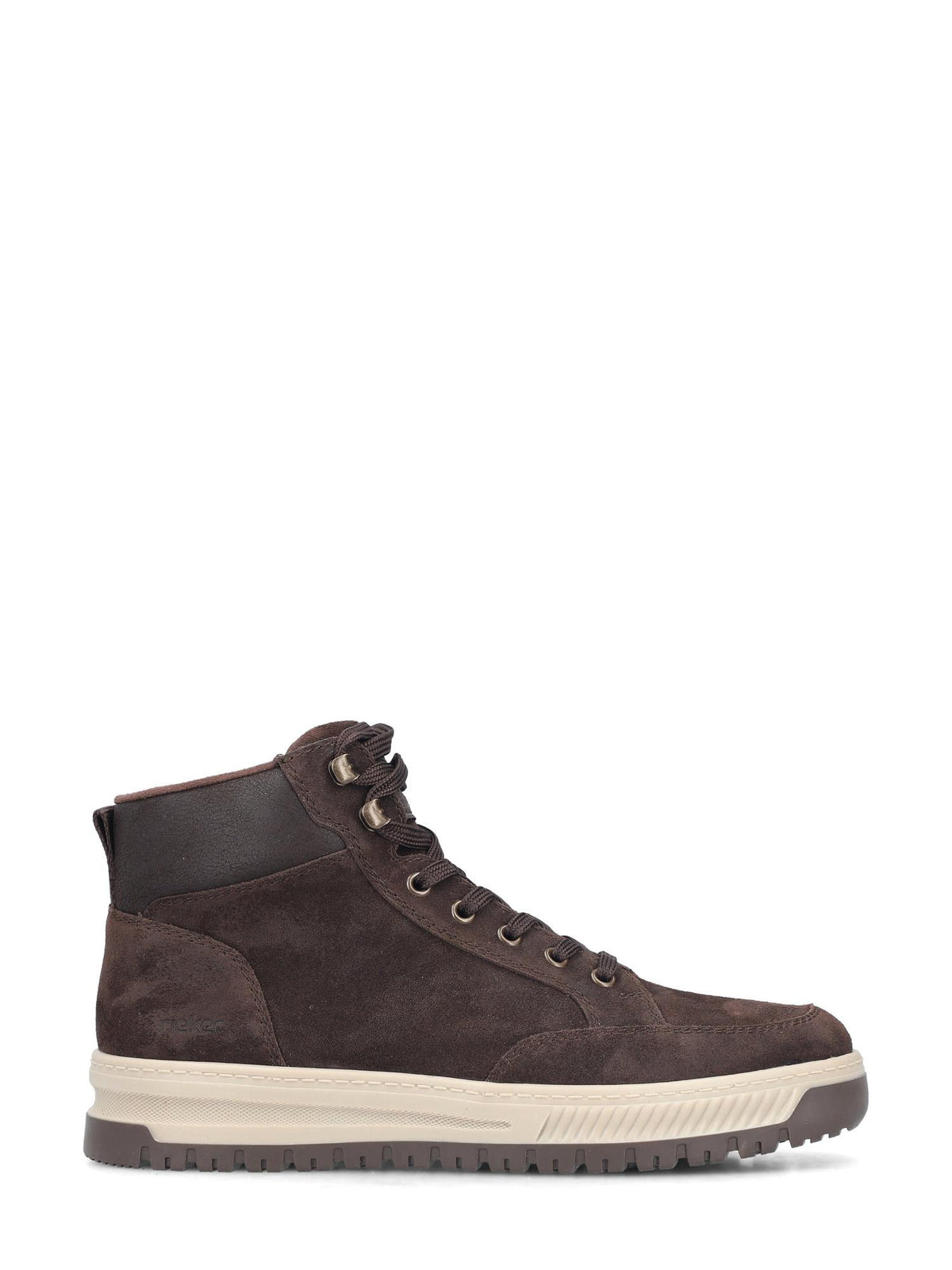 Rieker 02288 Montaro Leather High-Top Brown