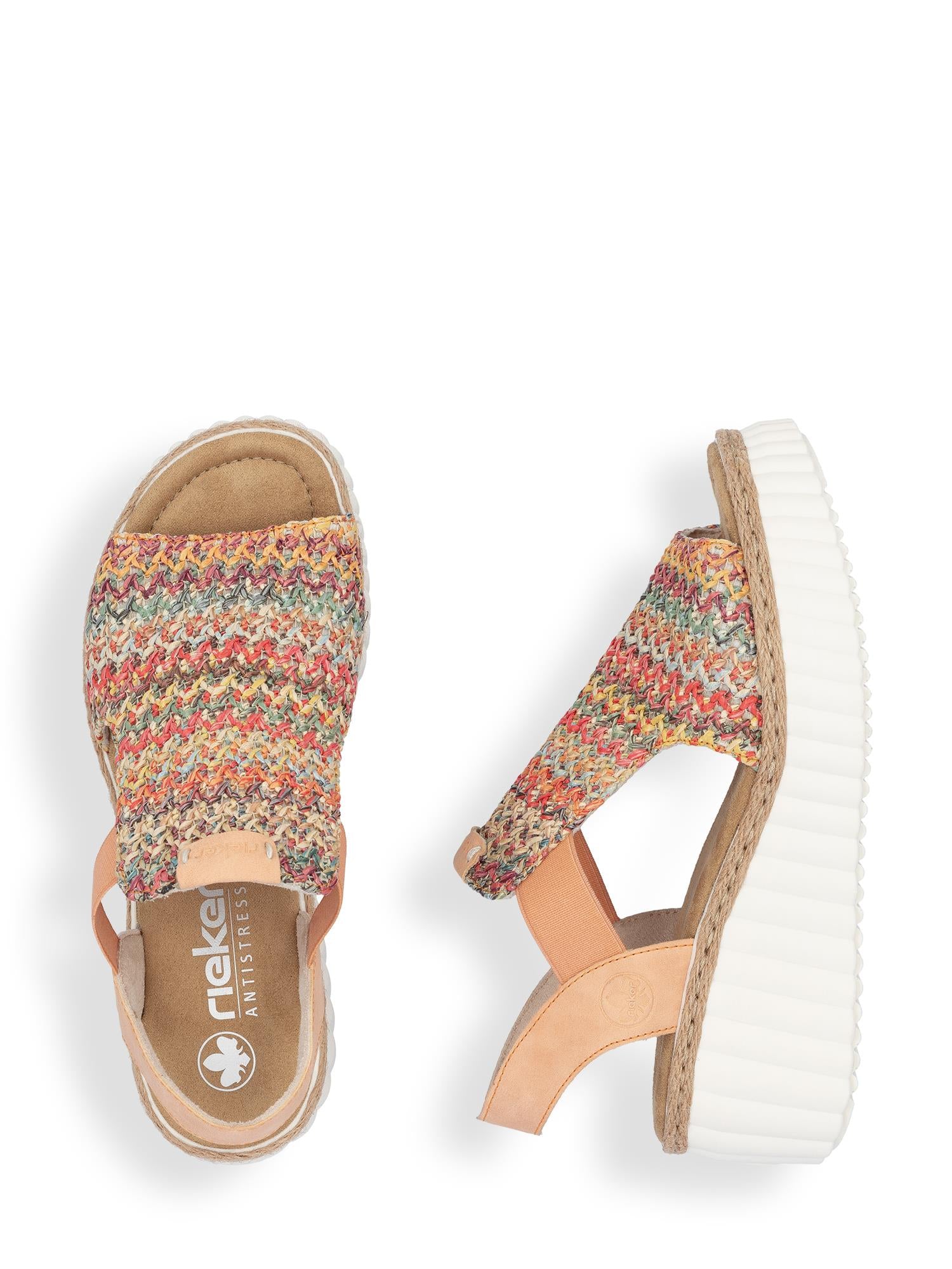 Rieker 05455 Colour Sandal Apricot