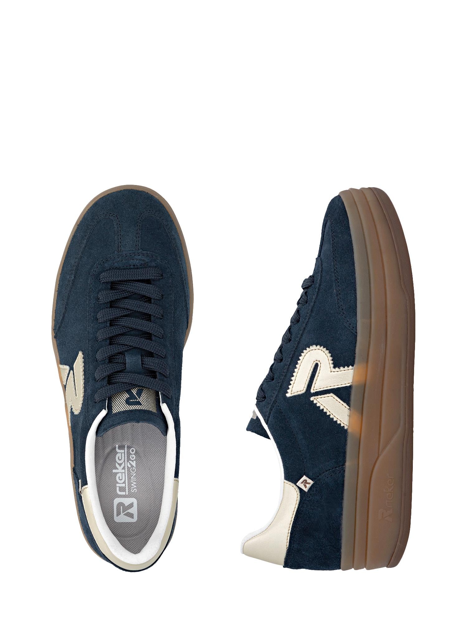 06936 Rieker Diego Bold Navy Suede