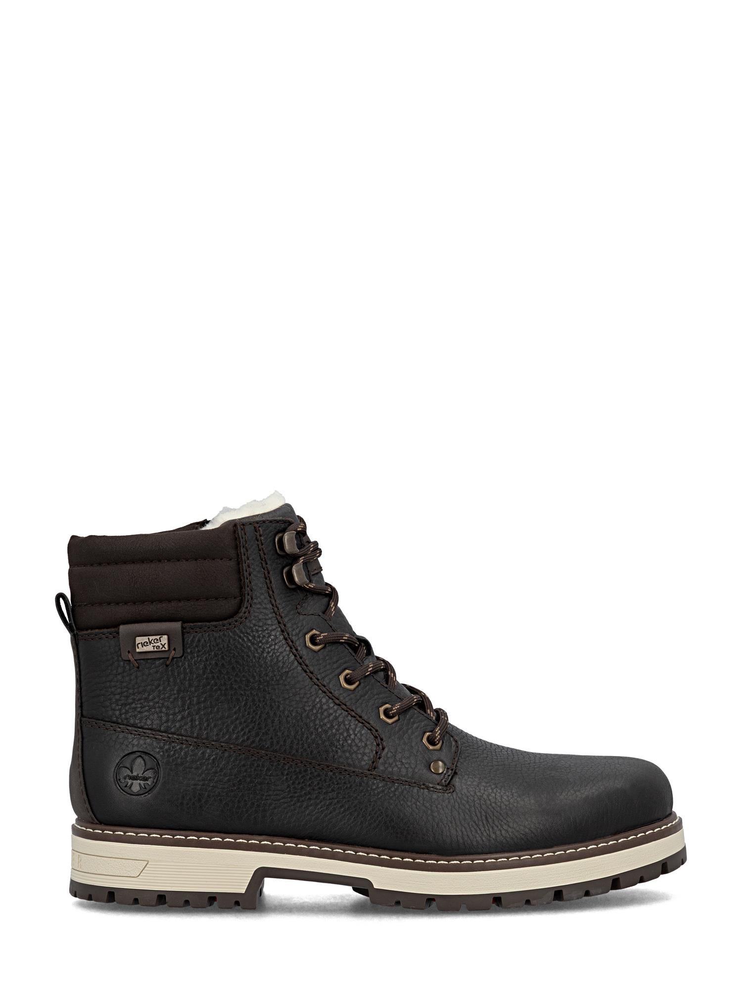 Rieker 04843 Ullfôret boots med vendbare brodder