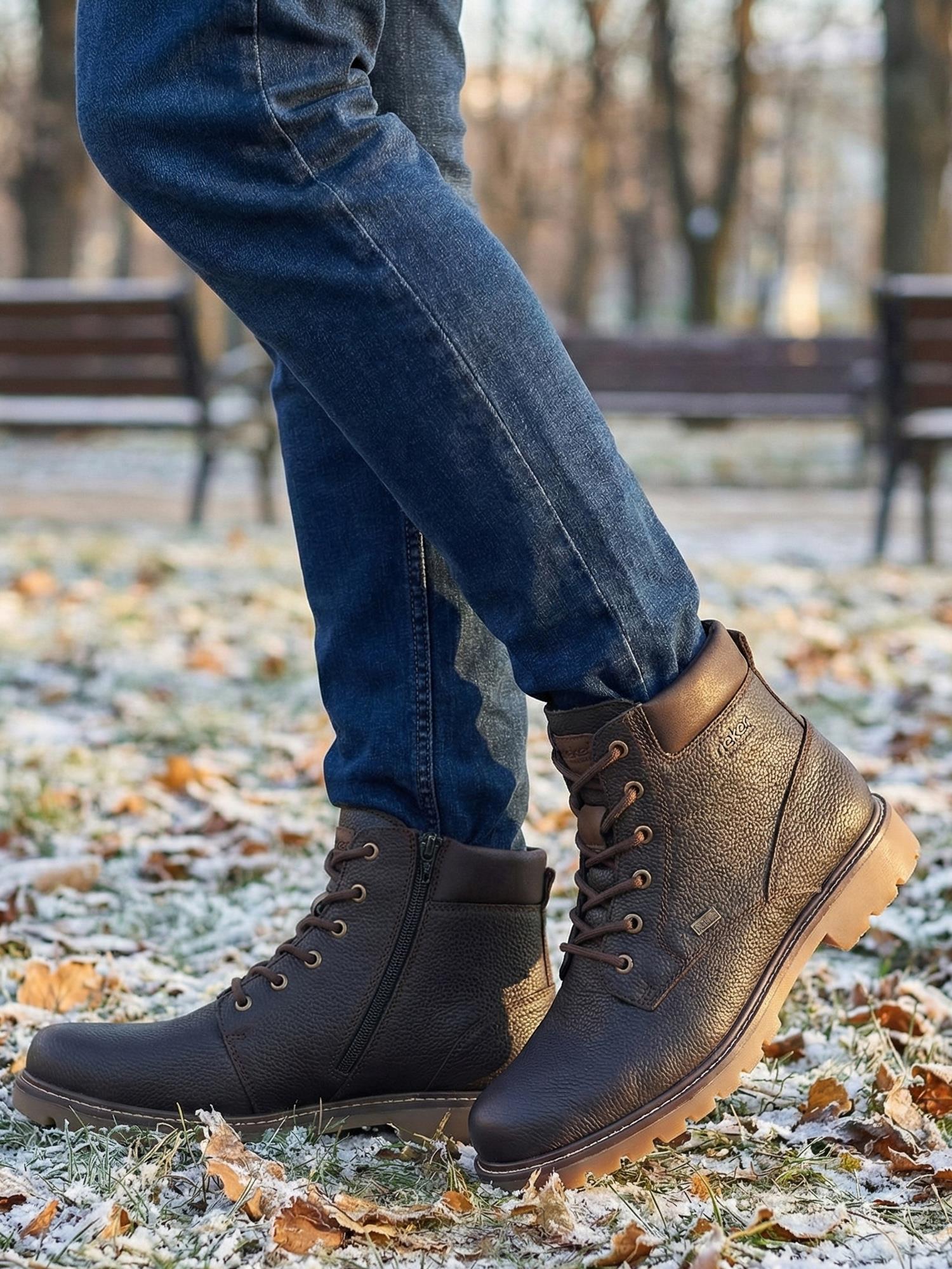 Rieker 04402 Brun Rieker-Tex Varmfôret Boot