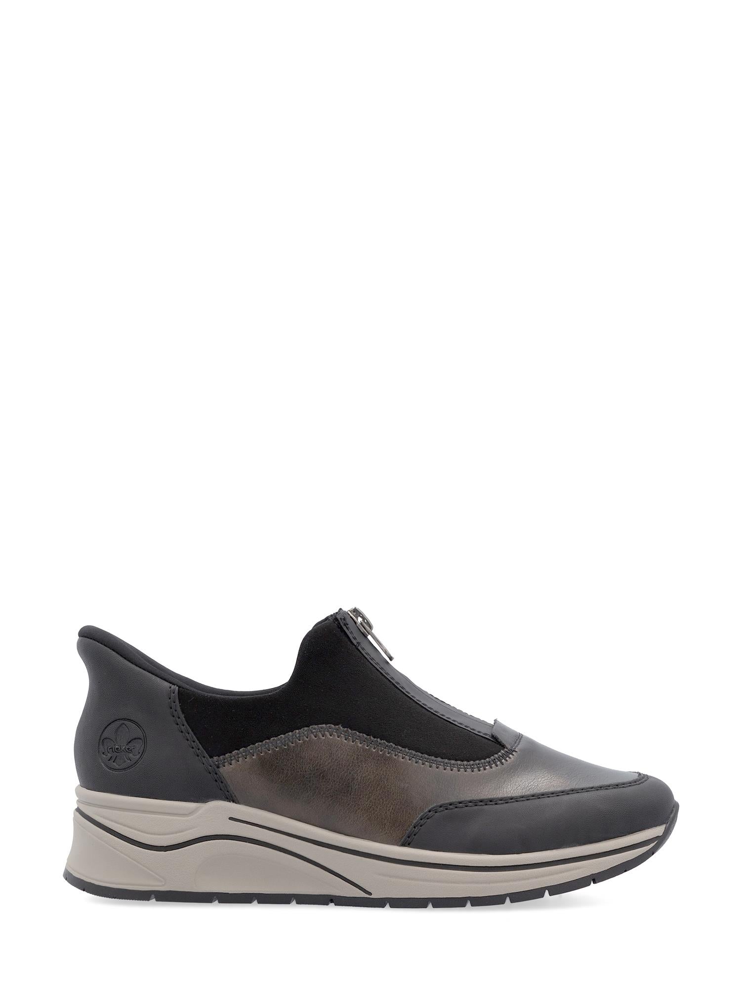 05778 Rieker Slip-On Comfort Zip Sneaker