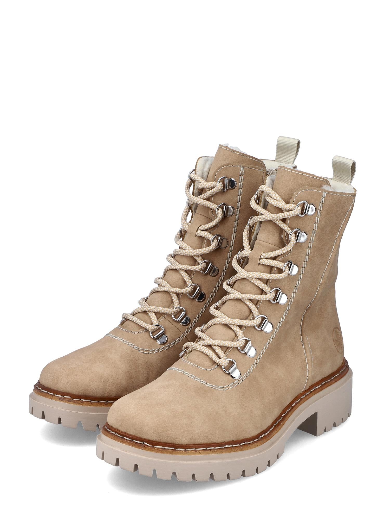 04302 Rieker Lencia Varmfôret Snørestøvlett