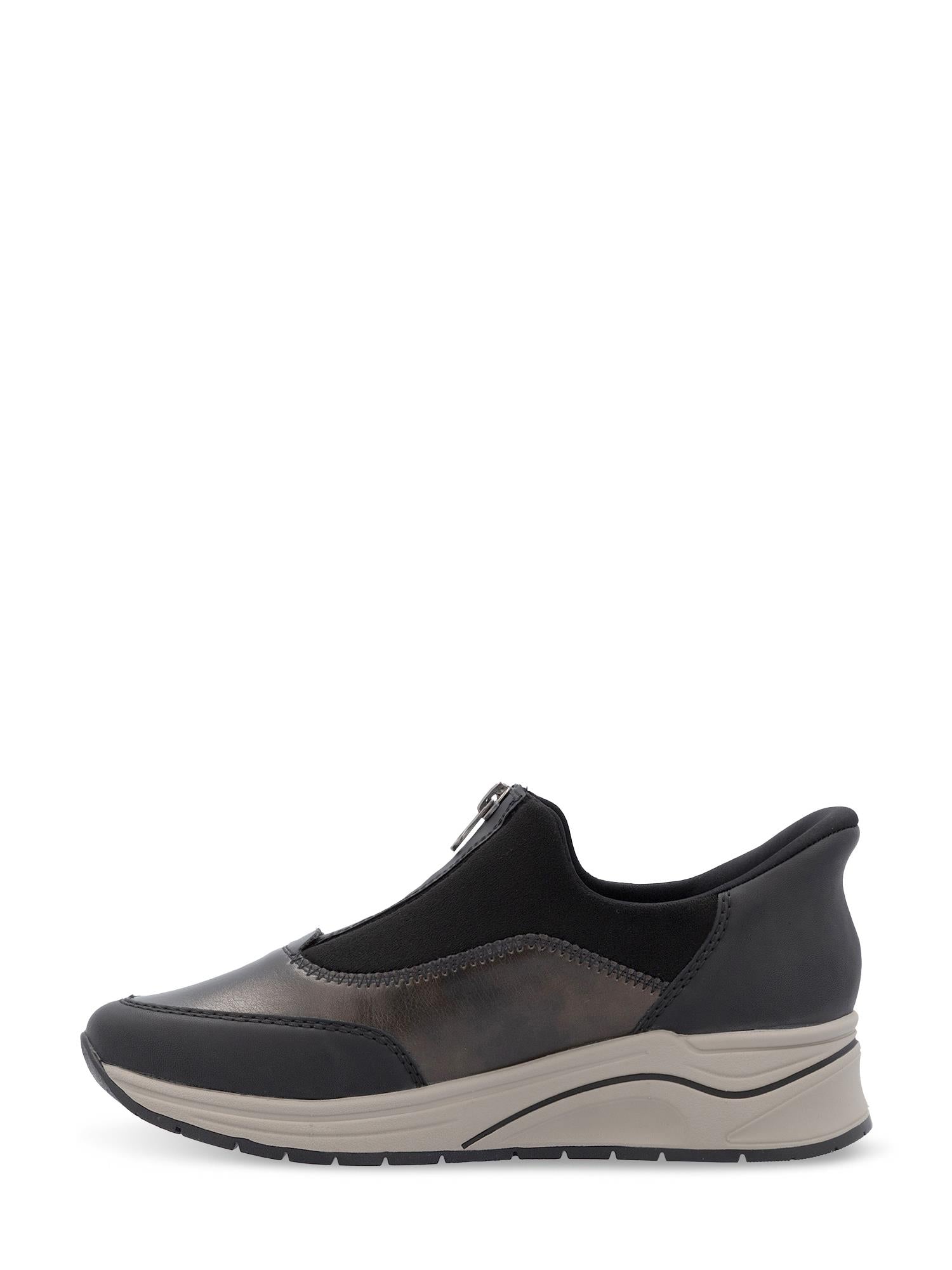 05778 Rieker Slip-On Comfort Zip Sneaker