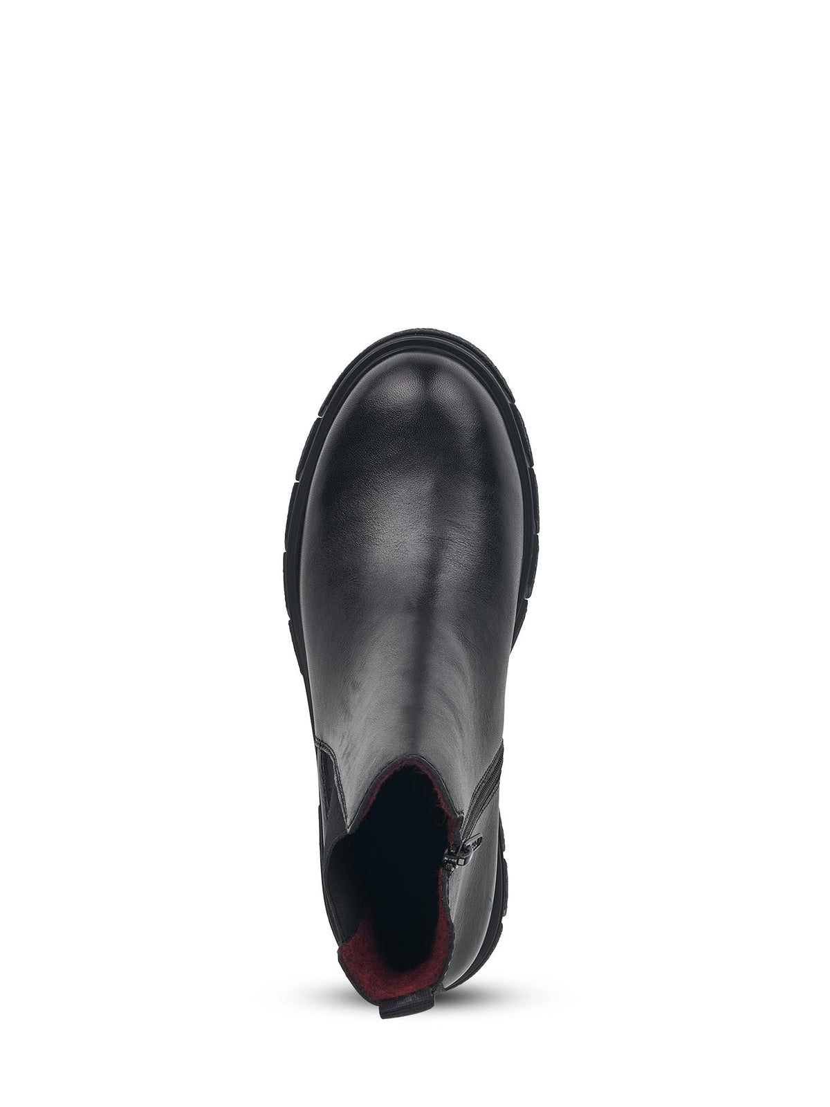Rieker 04852 Levina Leather Chelsea Fleecefôret