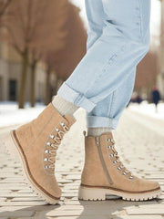 04302 Rieker Lencia Varmfôret Snørestøvlett