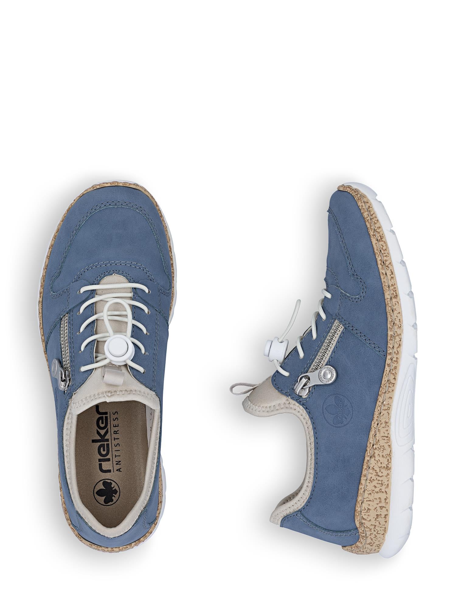 04263 Rieker Indigo Cork Sneaker