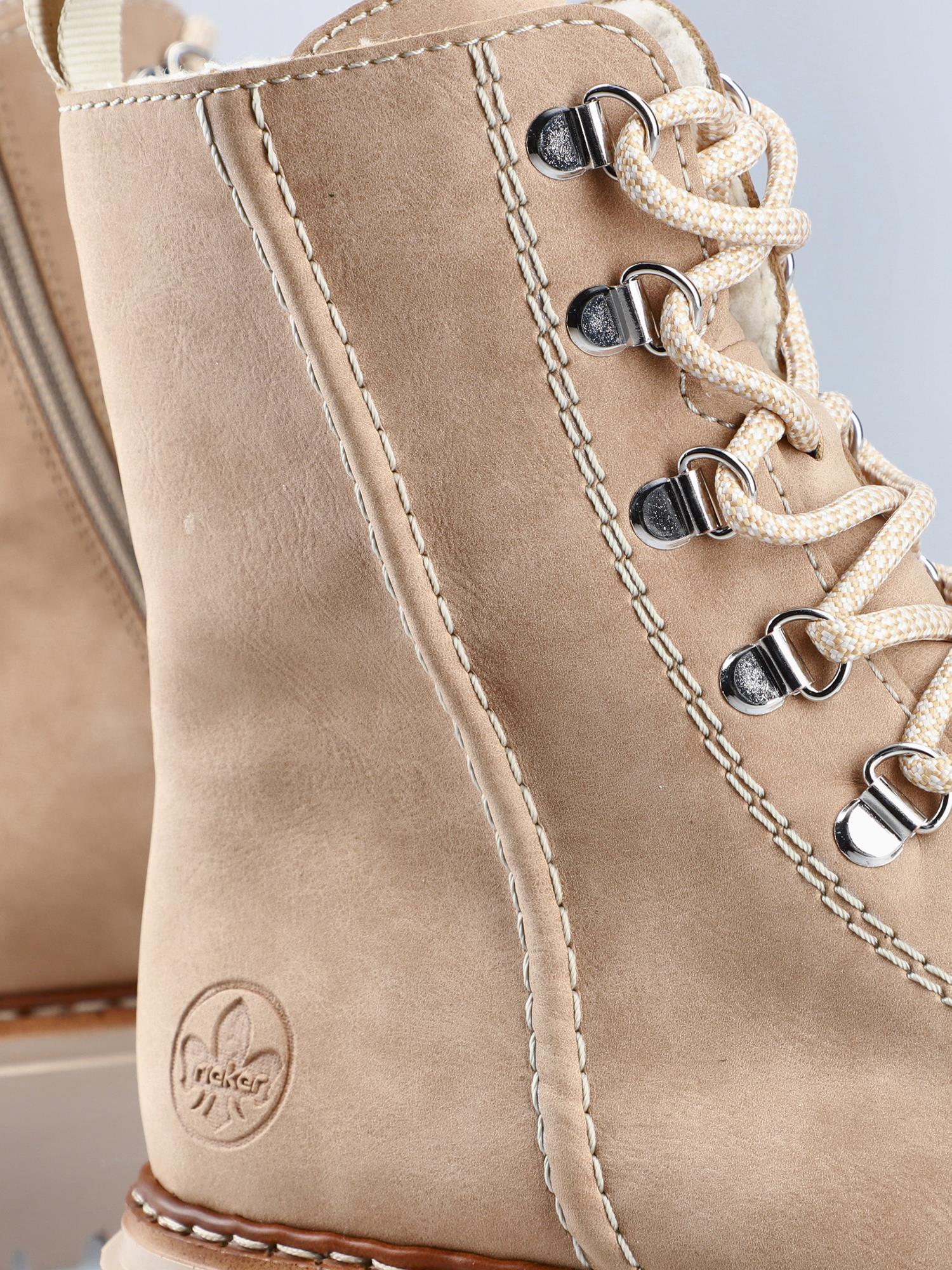 04302 Rieker Lencia Varmfôret Snørestøvlett