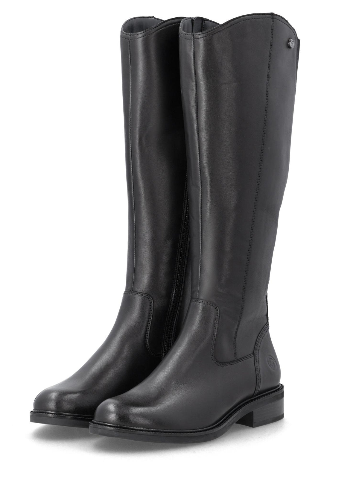 Rieker 02564 Selvara Vario Skinnstøvletter Sort