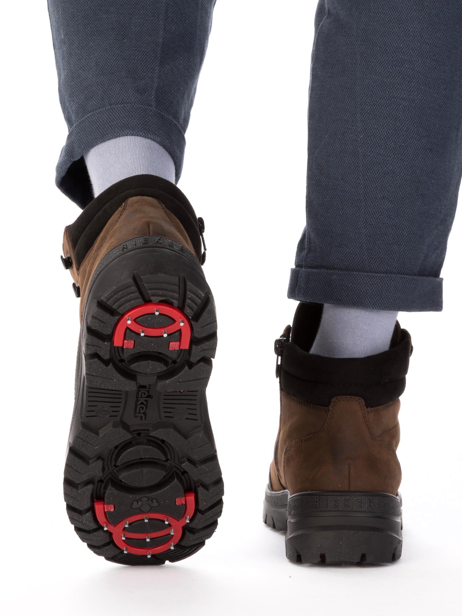 04800 Rieker Everest Winter Boots utfellbare Brodder