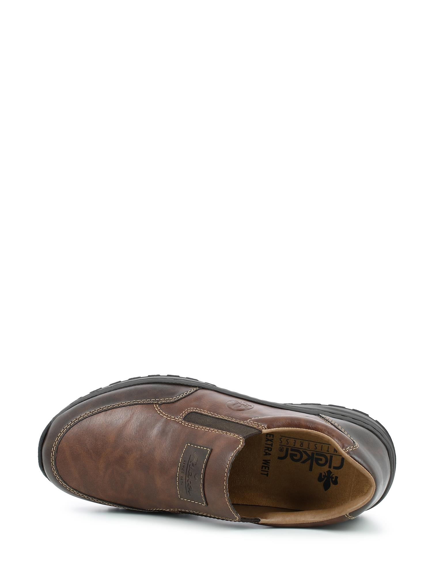 Rieker 02805 Maroon Slip-On Herresko