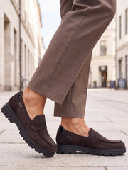 Rieker 02317 Lugano TEX Fôret Leather Loafer