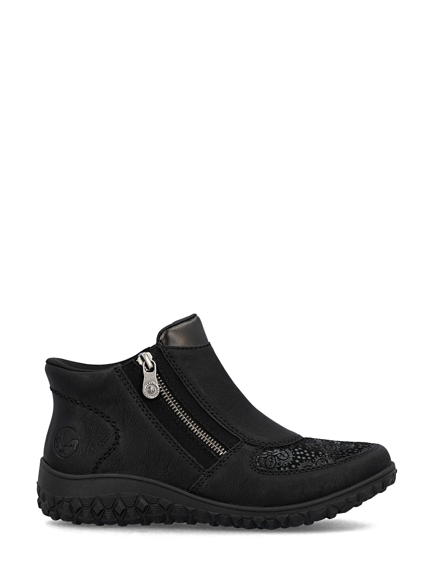 06906 Rieker Meline Soft Zip Boot