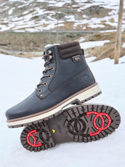 04843 Rieker Ullfôret boots med vendbare brodder