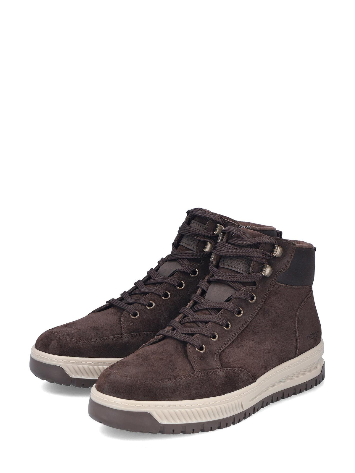 Rieker 02288 Montaro Leather High-Top Brown